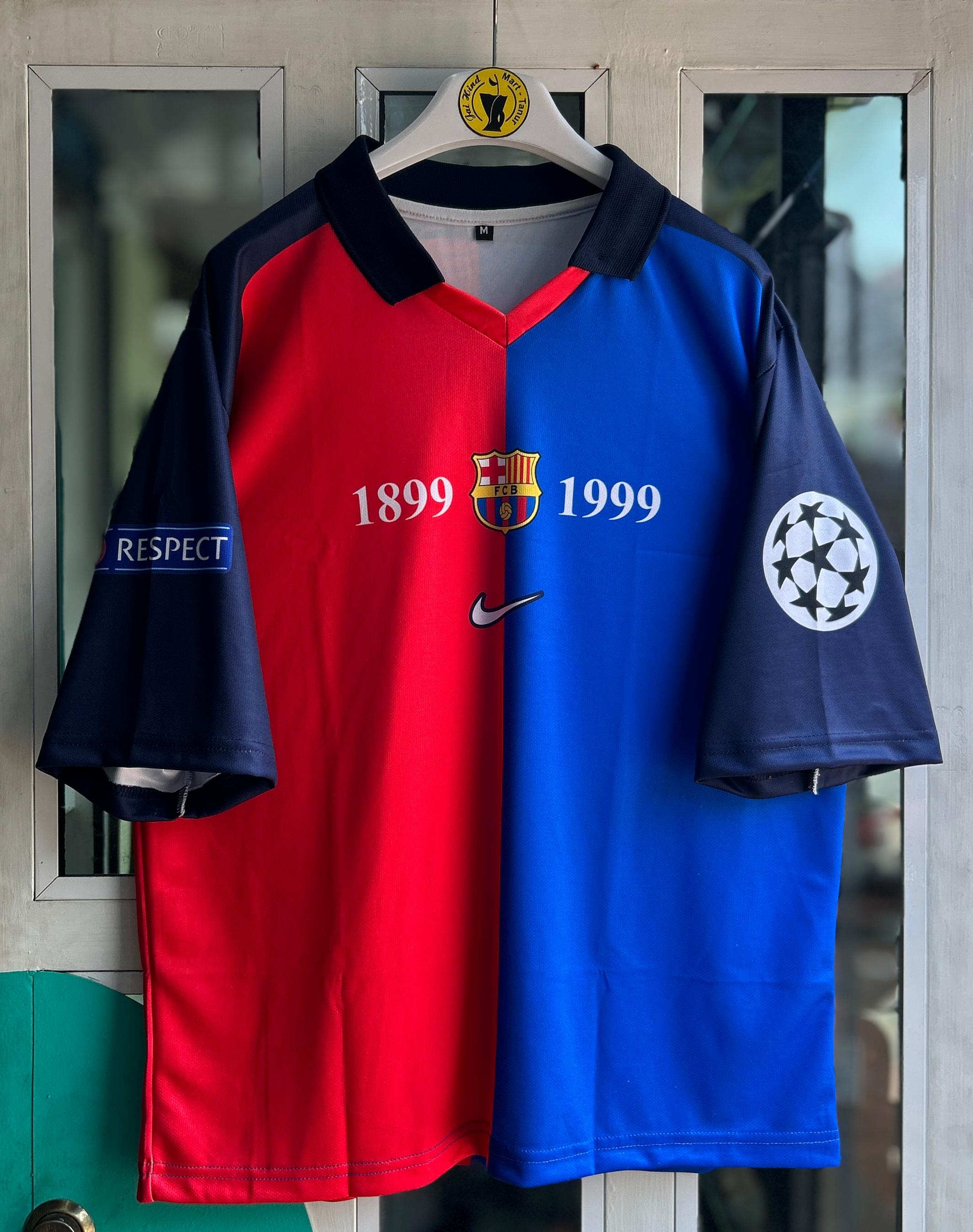BARCELONA 1899-1999 CENTENARY KIT. FIVESLEEVE POLO SUBLIMATION