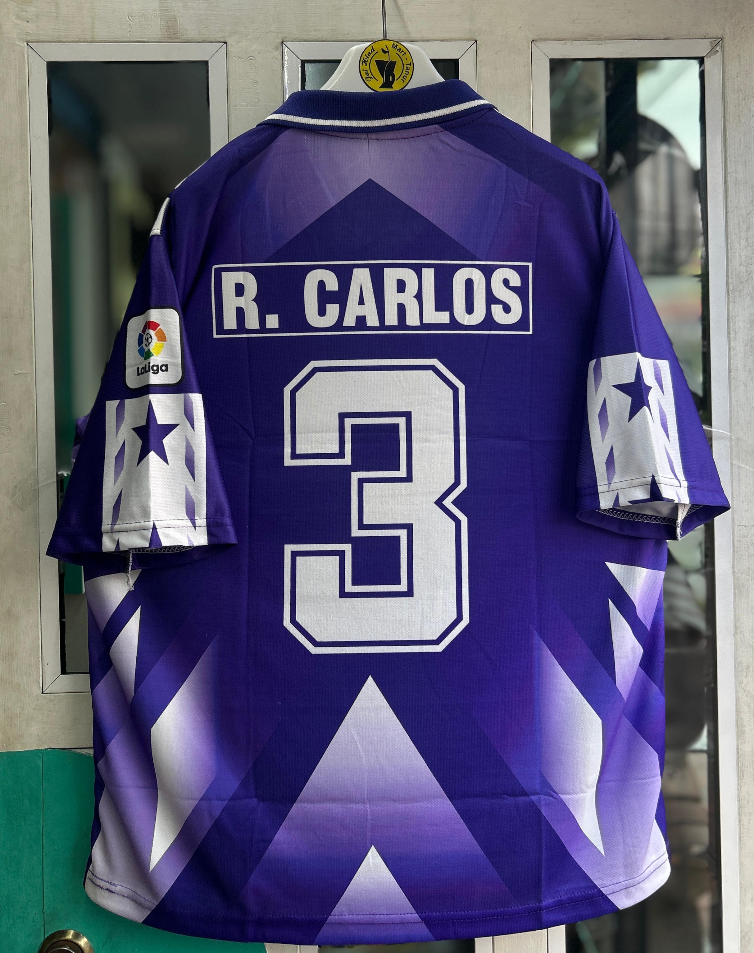 REAL MADRID 1994-96 AWAY KIT, FIVESLEEVE POLO SUBLIMATION