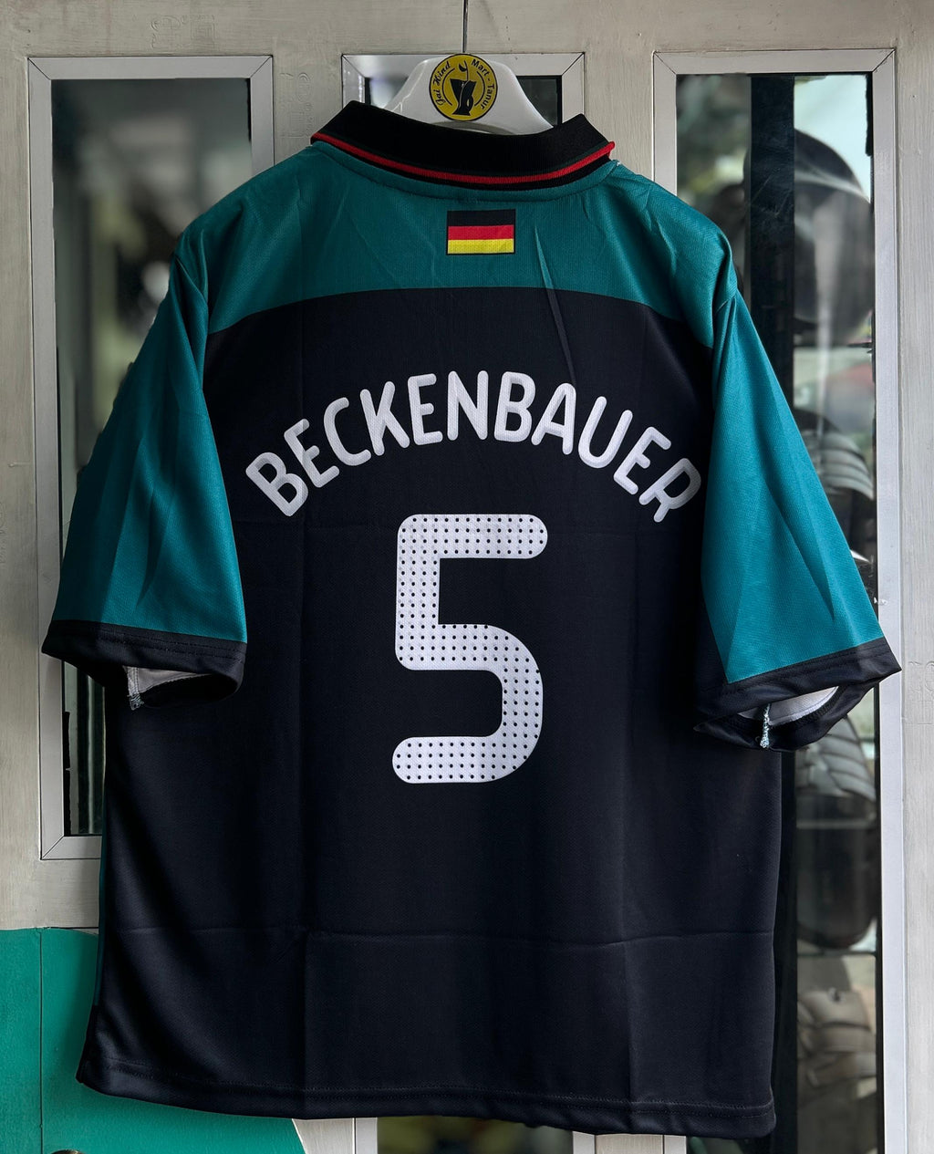GERMANY 1990-92 AWAY KIT, FIVESLEEVE POLO SUBLIMATION
