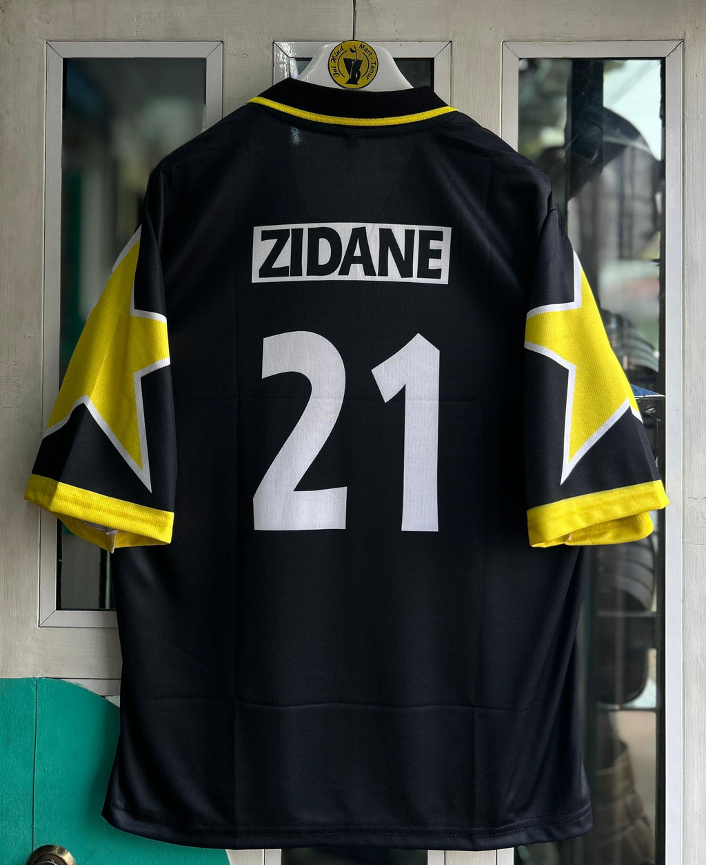 JUVENTUS 1995-97 THIRD KIT, FIVESLEEVE POLO SUBLIMATION