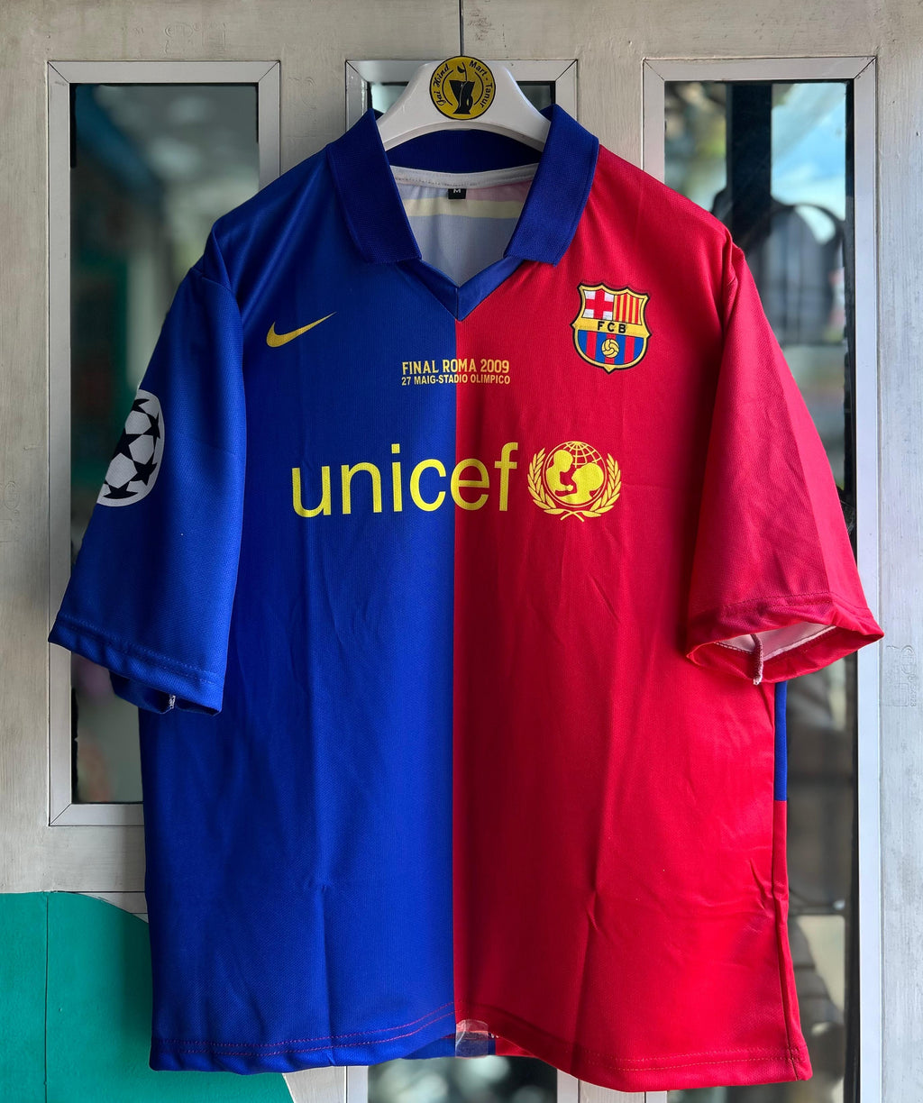 BARCELONA VINTAGE SPECIAL EDITION, MESSI TRIBUTE. FIVESLEEVE POLO SUBLIMATION