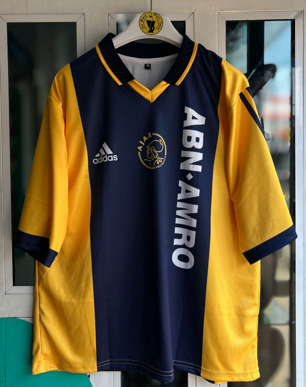AJAX 2000-01 AWAY KIT, FIVESLEEVE POLO SUBLIMATION