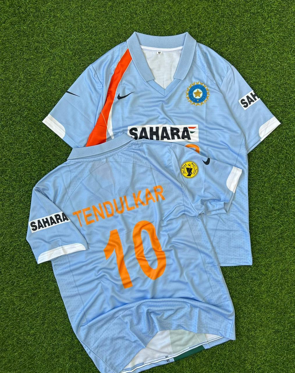 INDIA 2007 ODI WORLD CUP KIT, HALFSLEEVE POLO SUBLIMATION