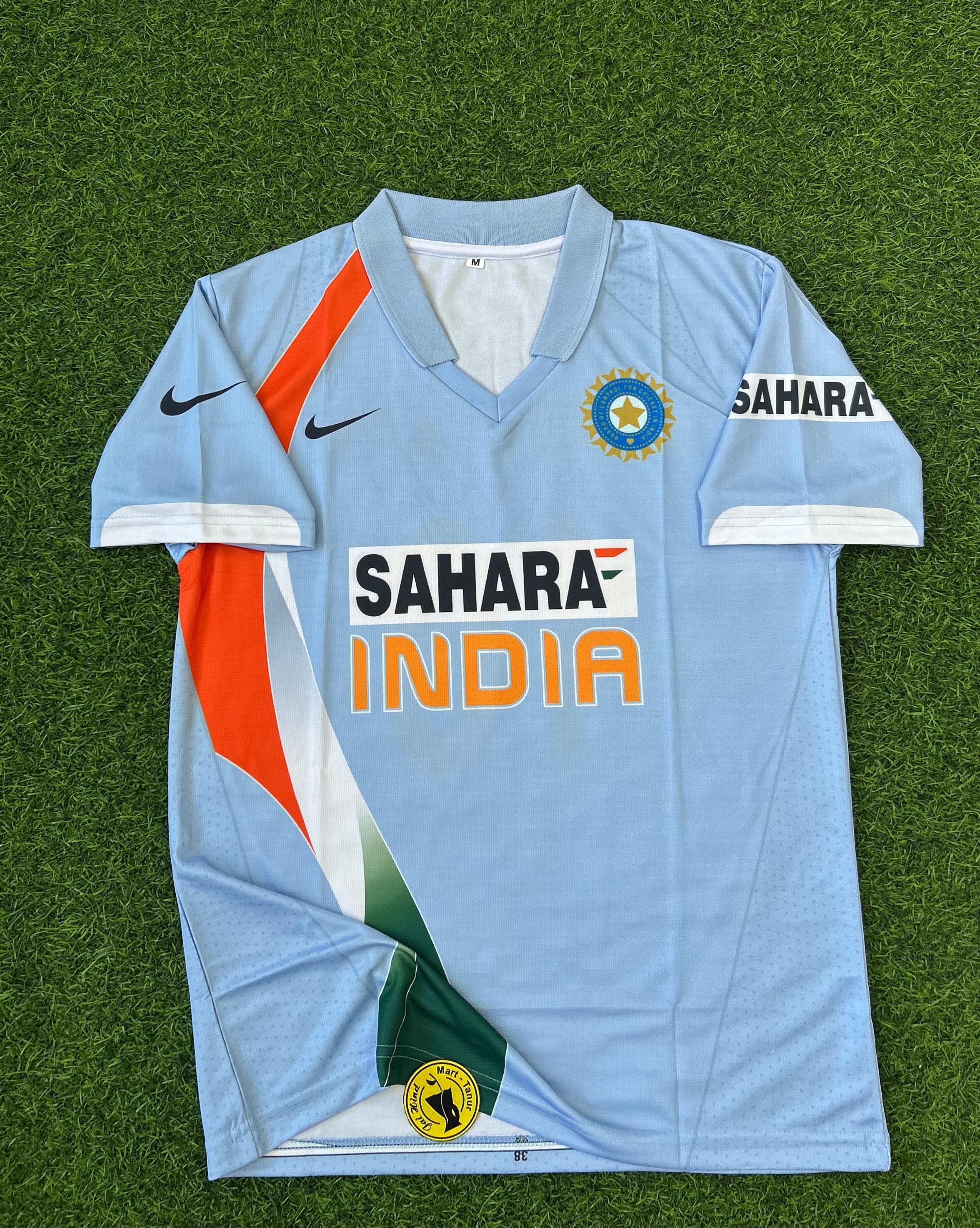 INDIA 2007 ODI WORLD CUP KIT, HALFSLEEVE POLO SUBLIMATION