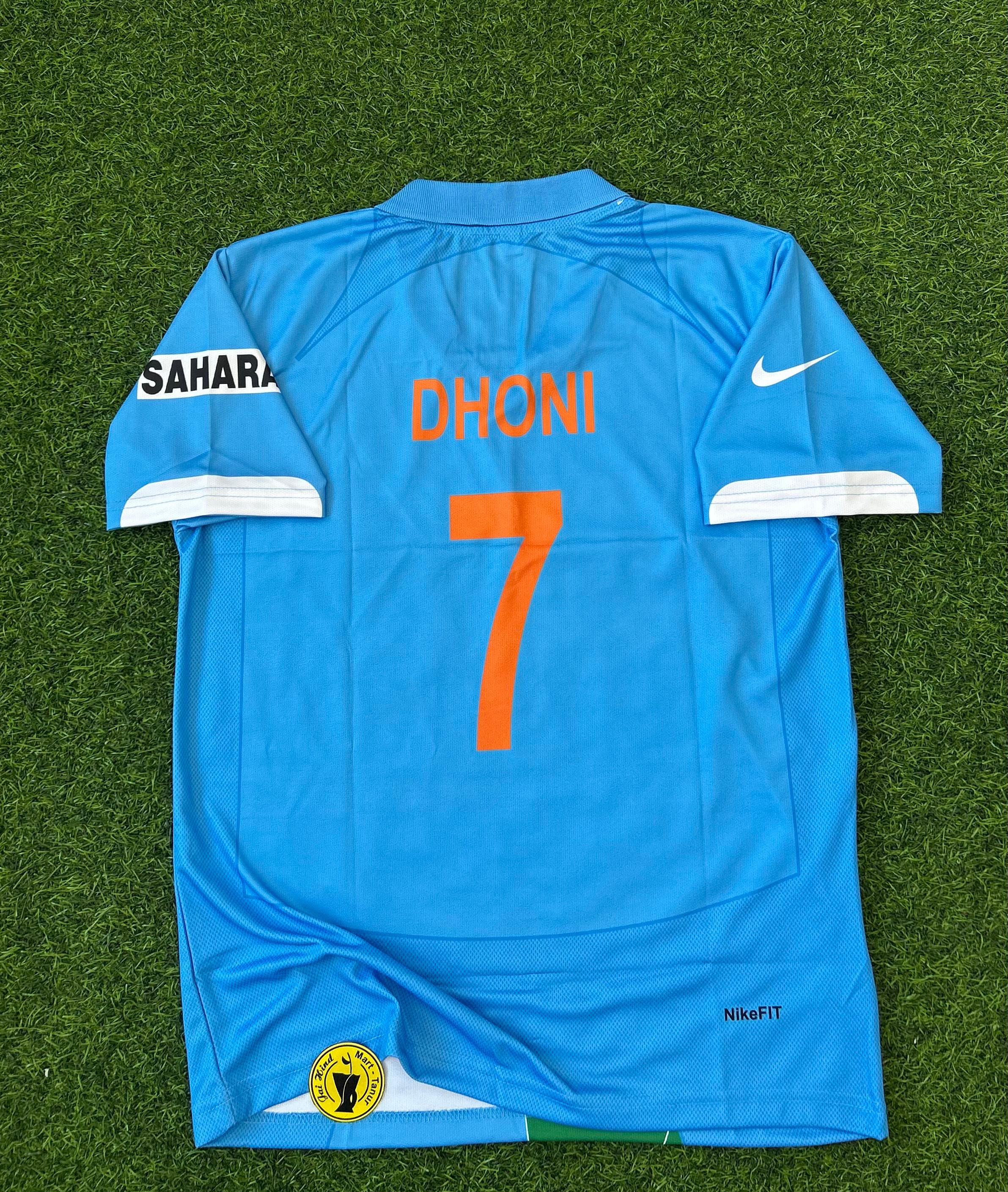 INDIA 2007 T20 WORLD CUP KIT, HALFSLEEVE POLO SUBLIMATION