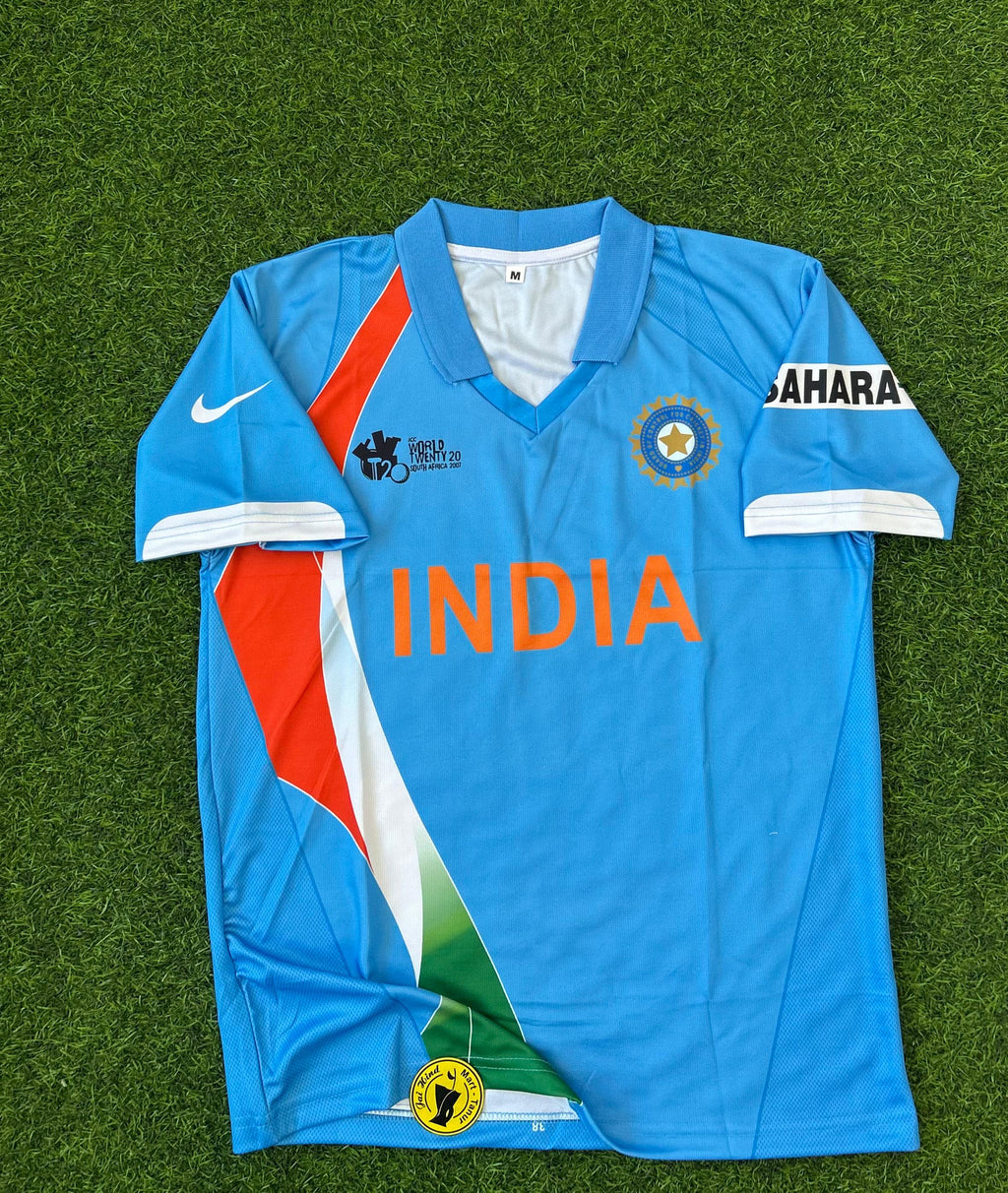 INDIA 2007 T20 WORLD CUP KIT, HALFSLEEVE POLO SUBLIMATION