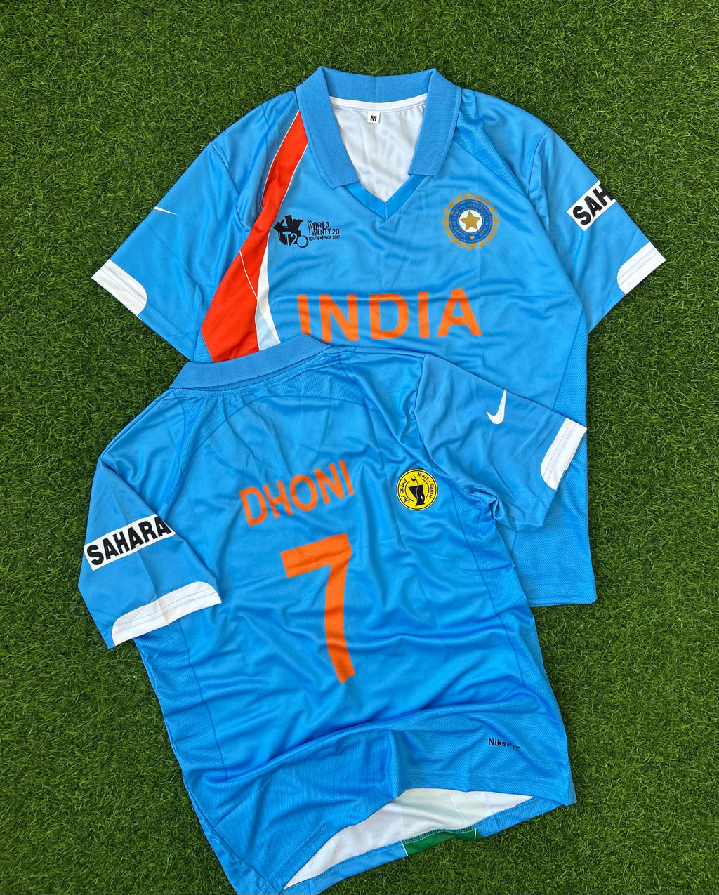INDIA 2007 T20 WORLD CUP KIT, HALFSLEEVE POLO SUBLIMATION