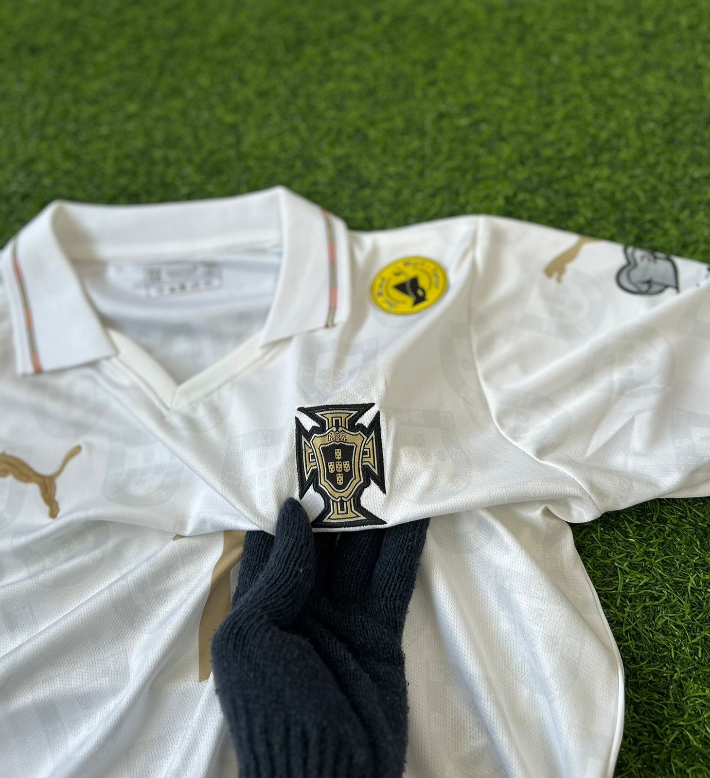 PORTUGAL 2026 SPECIAL EDITION, HALFSLEEVE POLO EMBROIDERY