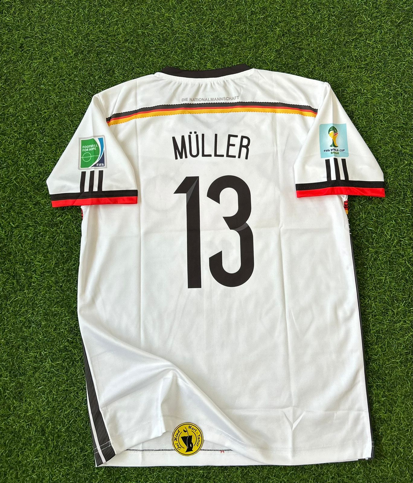 GERMANY 2014 WORLD CUP HOME KIT, HALFSLEEVE EMBROIDERY
