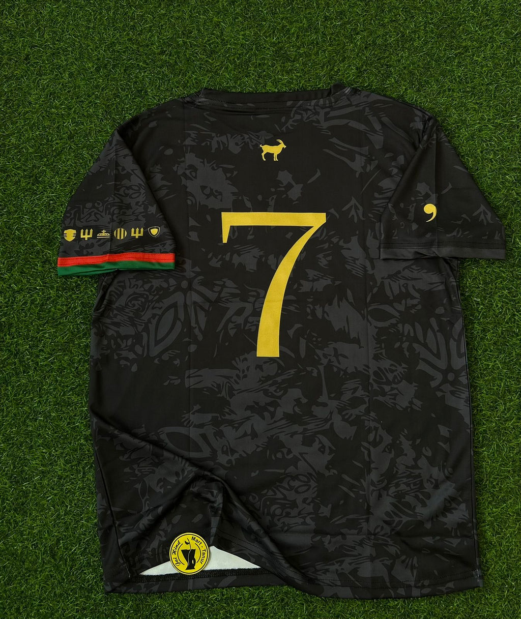 PORTUGAL SPECIAL GOAT VERSION -RONALDO TRIBUTE, HALFSLEEVE EMBROIDERY