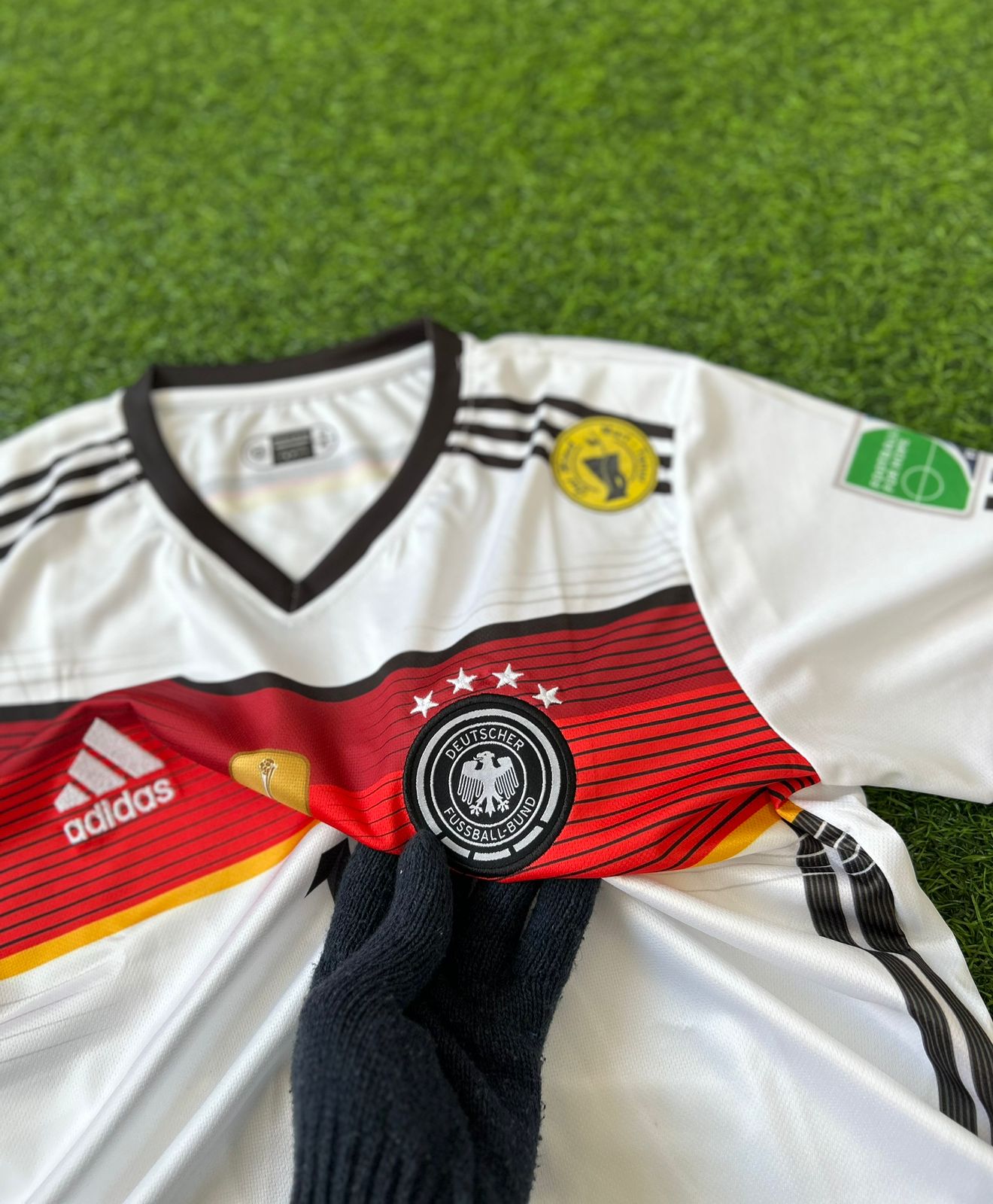 GERMANY 2014 WORLD CUP HOME KIT, HALFSLEEVE EMBROIDERY