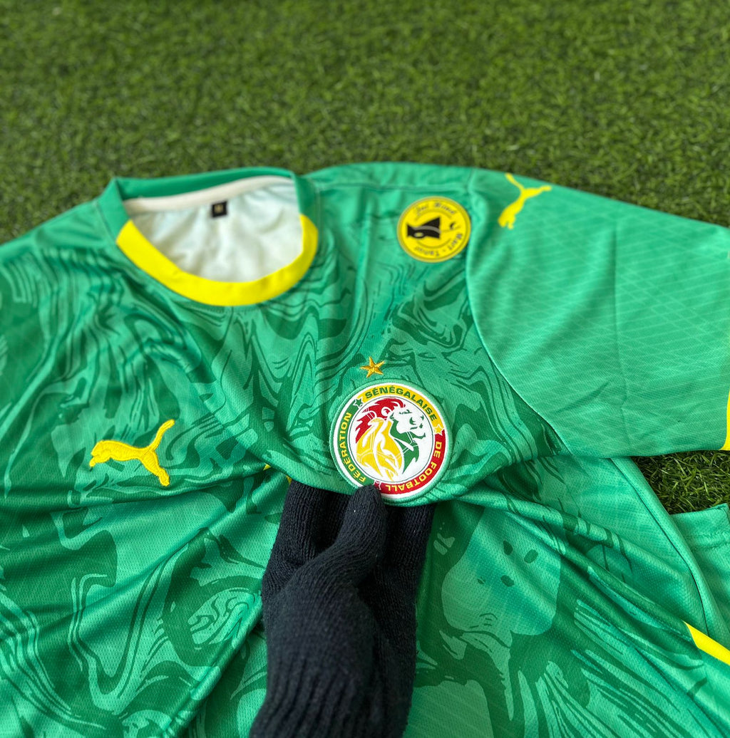SENEGAL AFRICA CUP2025 AWAY KIT, HALFSLEEVE EMBROIDERY