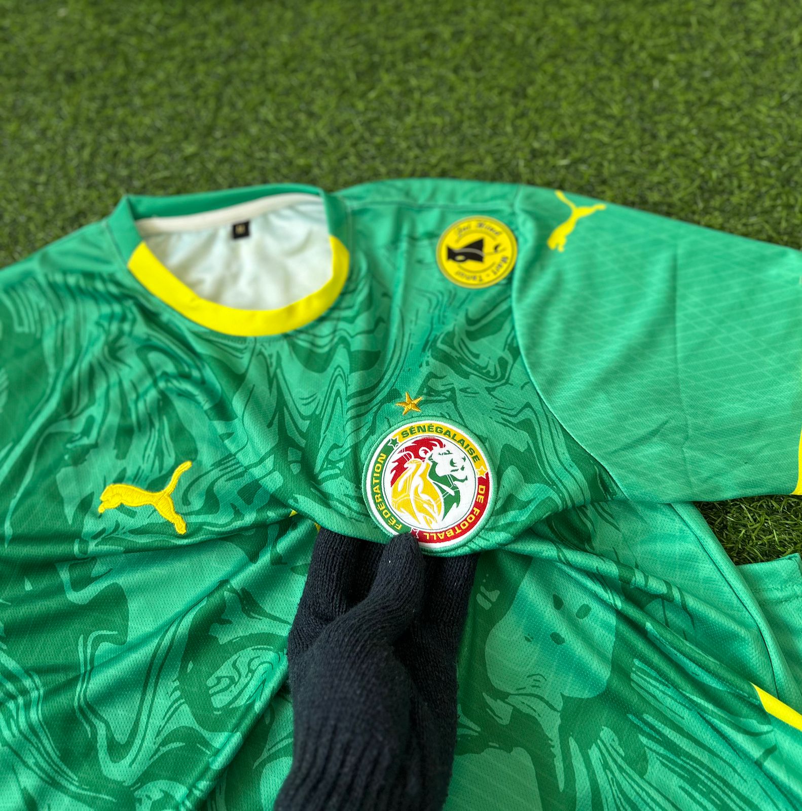 SENEGAL AFRICA CUP2025 AWAY KIT, HALFSLEEVE EMBROIDERY