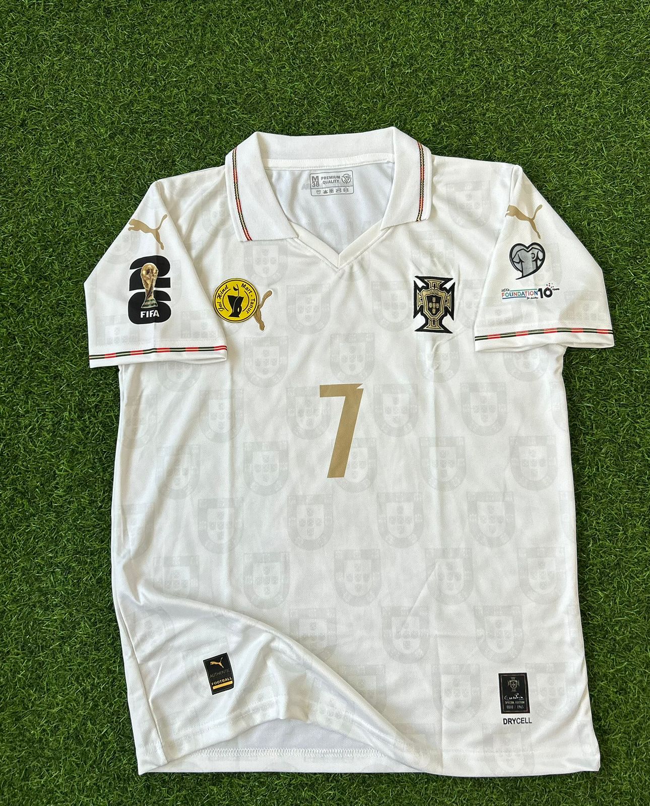 PORTUGAL 2026 SPECIAL EDITION, HALFSLEEVE POLO EMBROIDERY