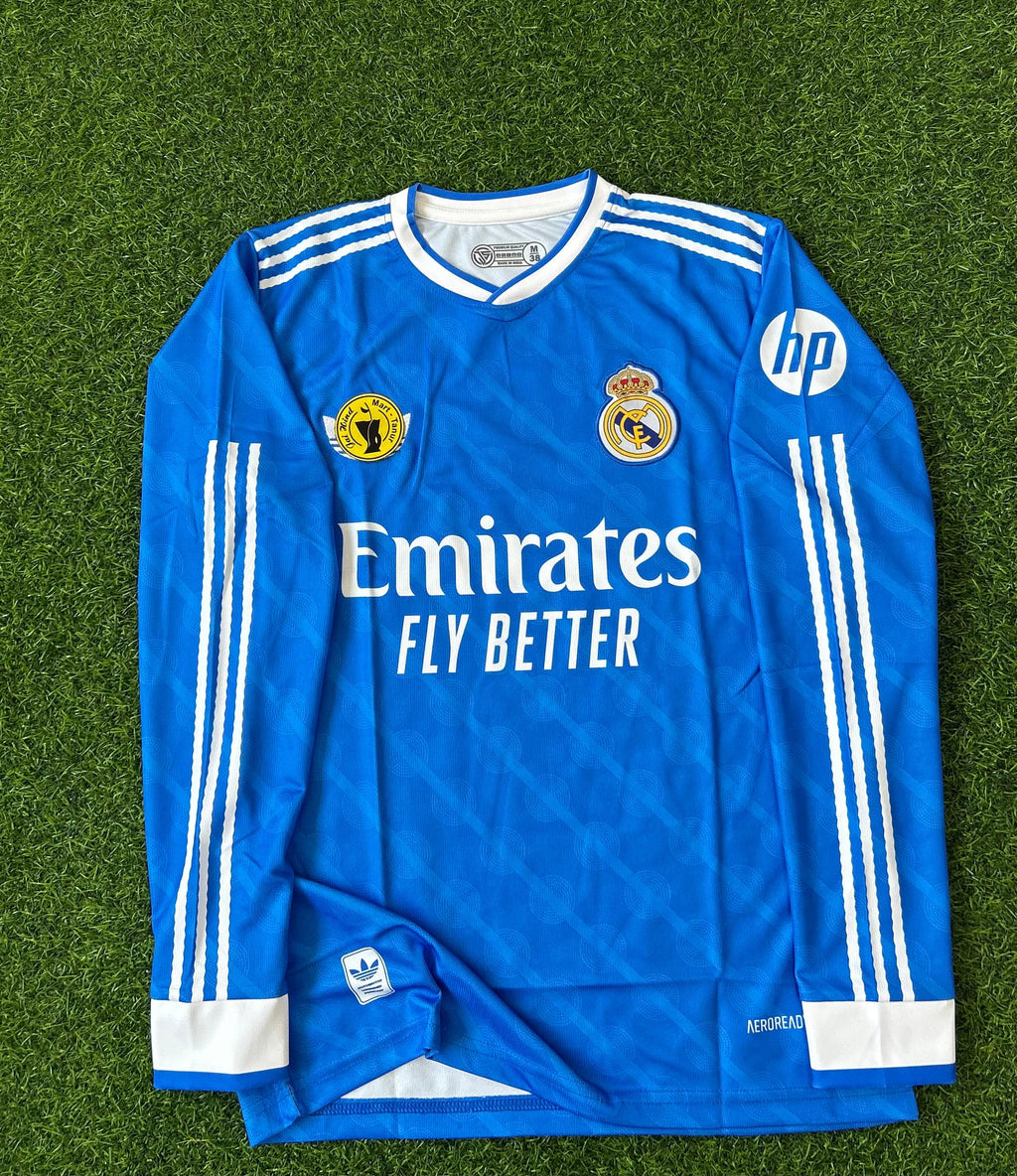 REAL MADRID 2025-26 SEASON THIRD KIT, FULLSLEEVE EMBROIDERY