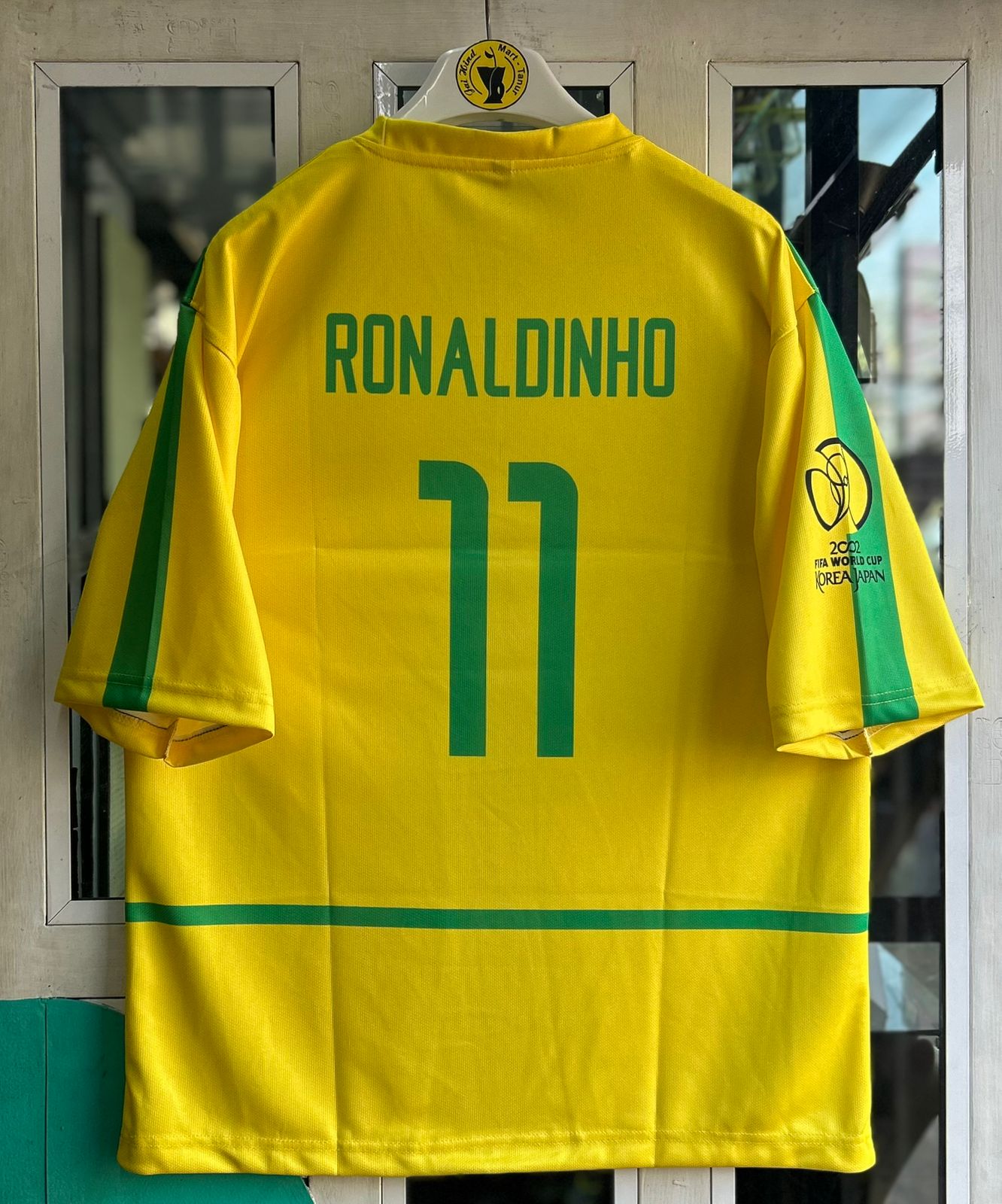 BRAZIL 2002 WORLD CUP HOME KIT, FIVESLEEVE SUBLIMATION