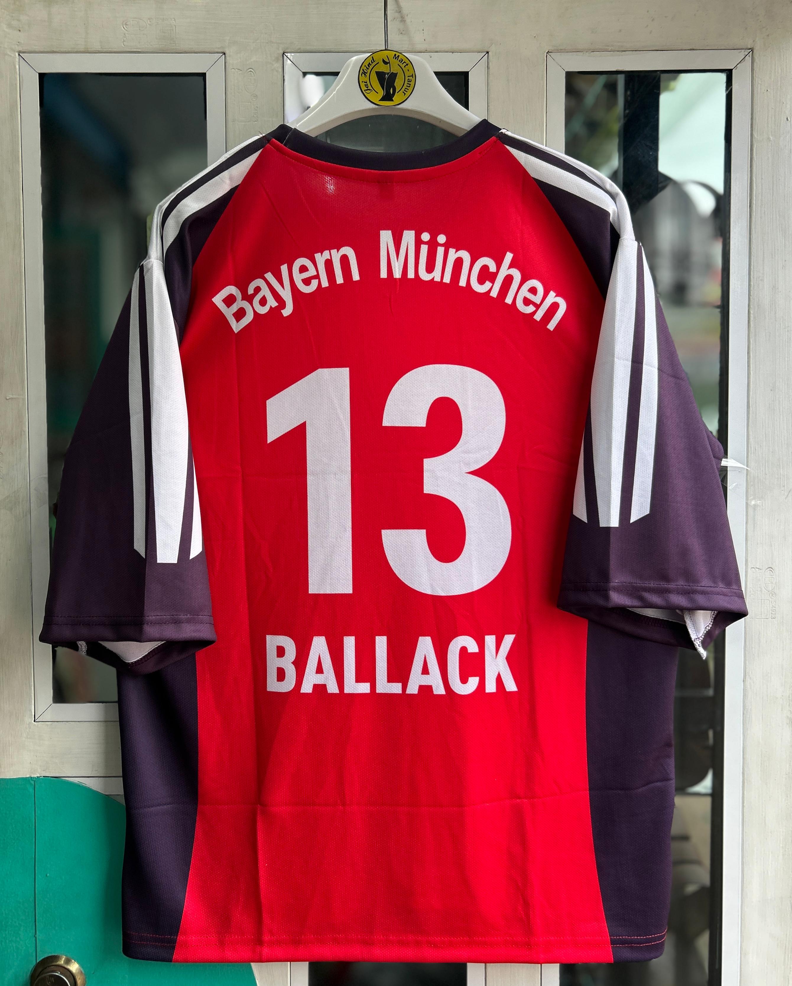 BAYERN MUNICH 2002-03 HOME KIT, FIVESLEEVE SUBLIMATION