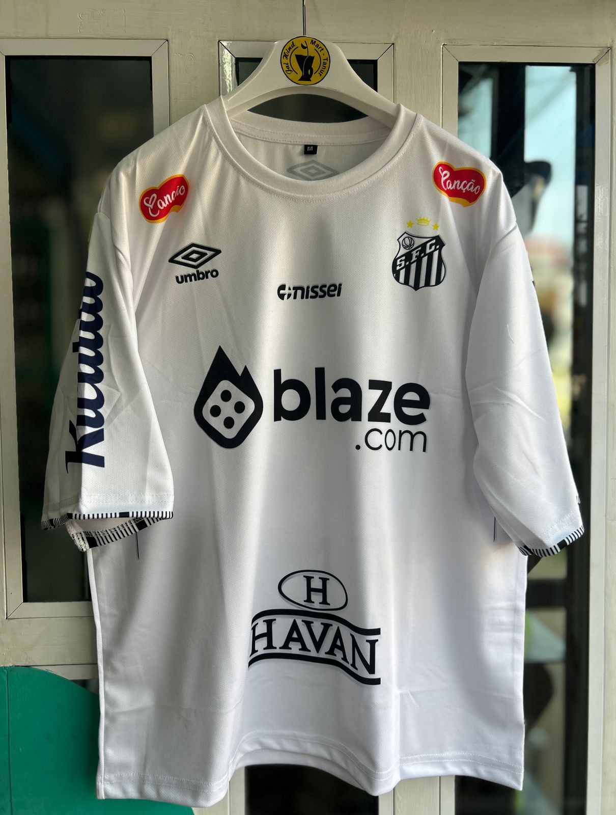 SANTOS FC 2025-26 HOME KIT, FIVESLEEVE SUBLIMATION