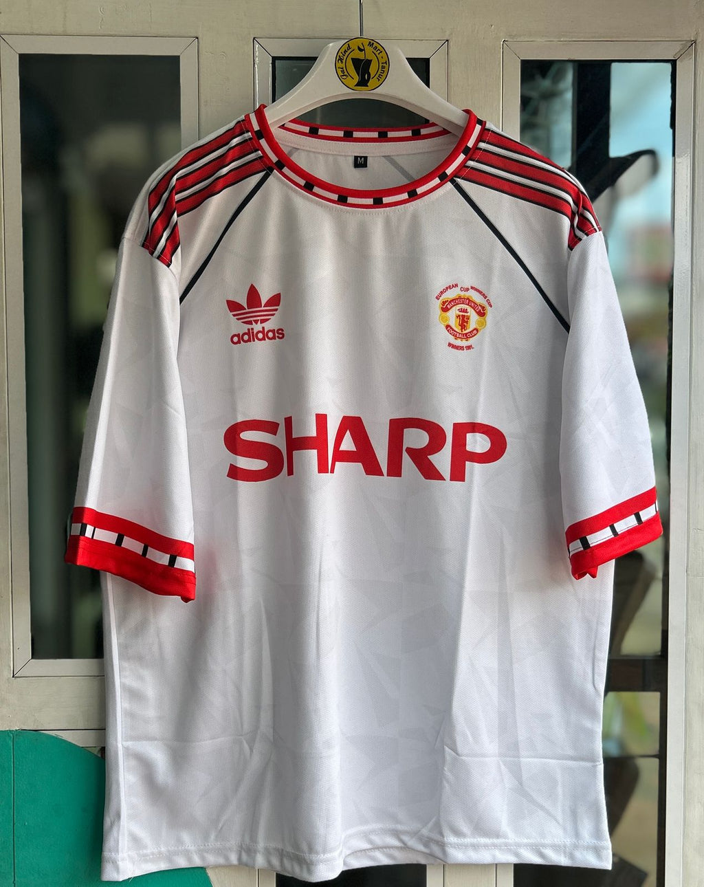 MAN UNITED 1986-88 AWAY KIT, FIVESLEEVE SUBLIMATION