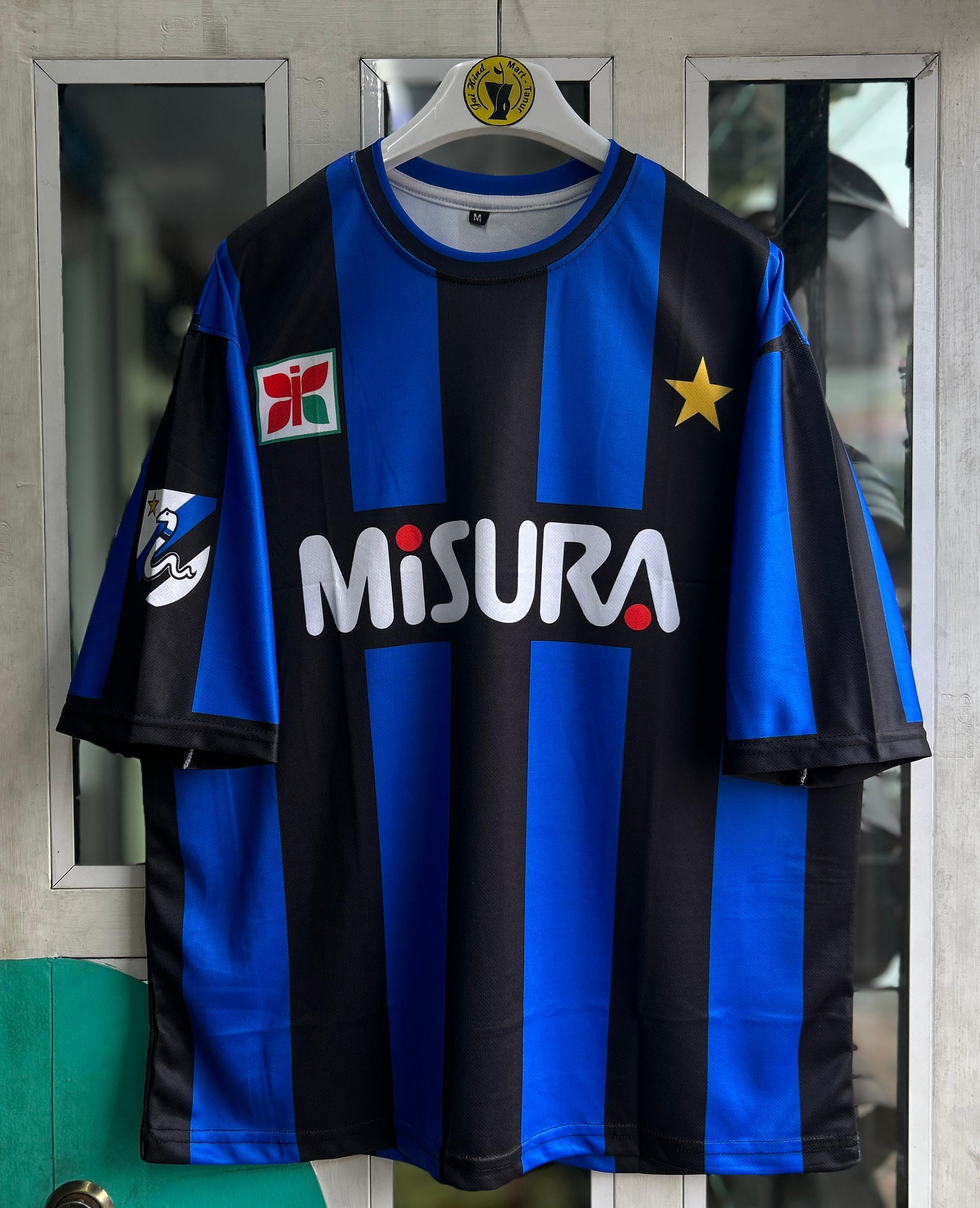 INTERMILAN 1983-86 HOME KIT, FIVESLEEVE SUBLIMATION