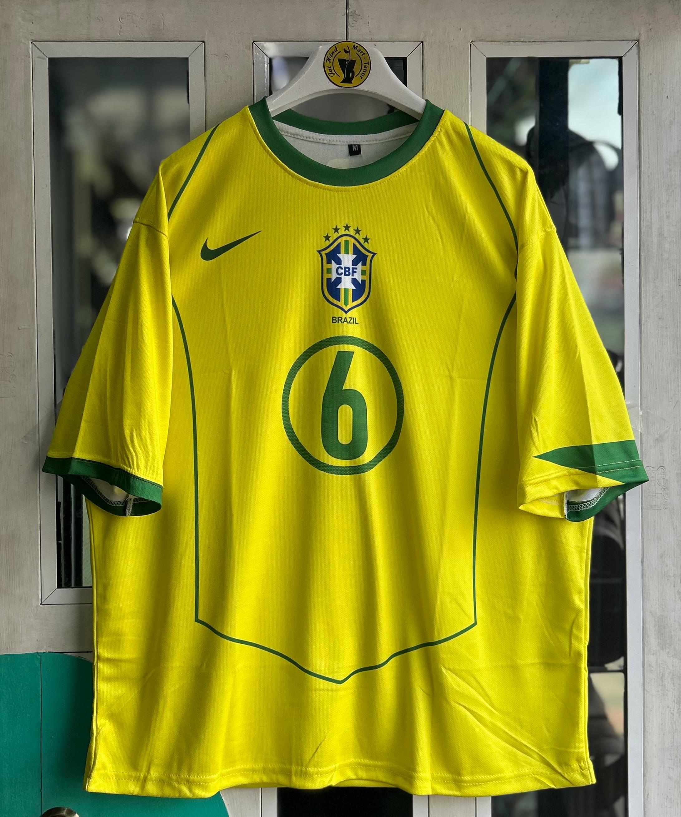 BRAZIL 2004 HOME KIT, FIVESLEEVE SUBLIMATION