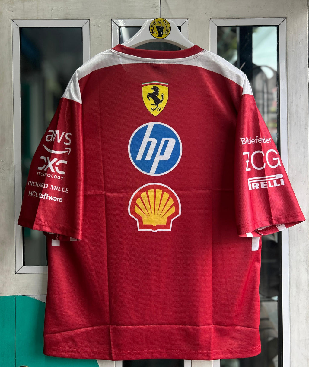F1  HP RED KIT, FIVESLEEVE SUBLIMATION