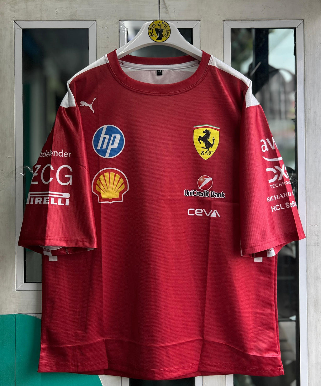 F1  HP RED KIT, FIVESLEEVE SUBLIMATION