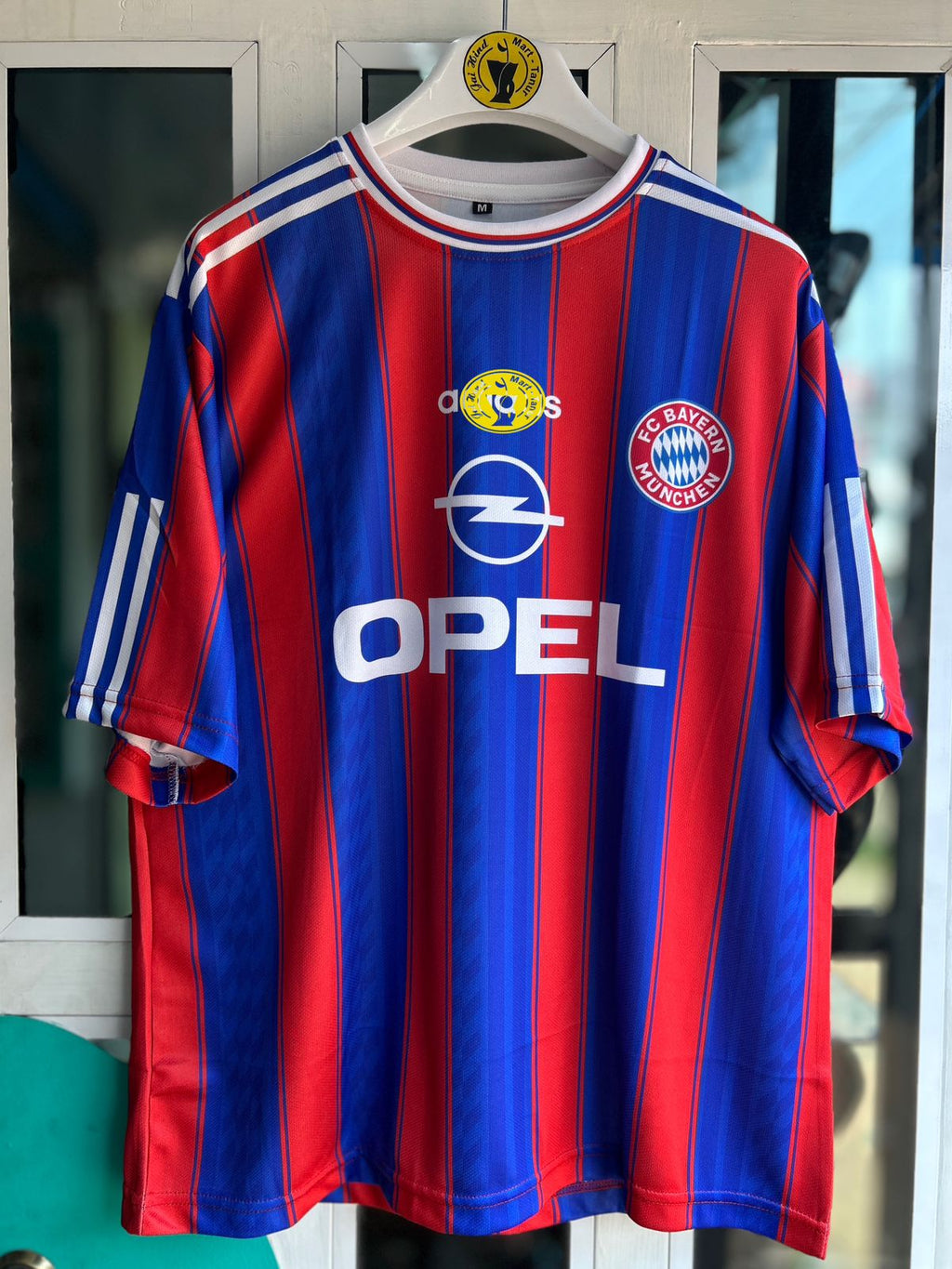 BAYERN MUNICH 1995-97 SEASON HOME KIT, FIVESLEEVE SUBLIMATION