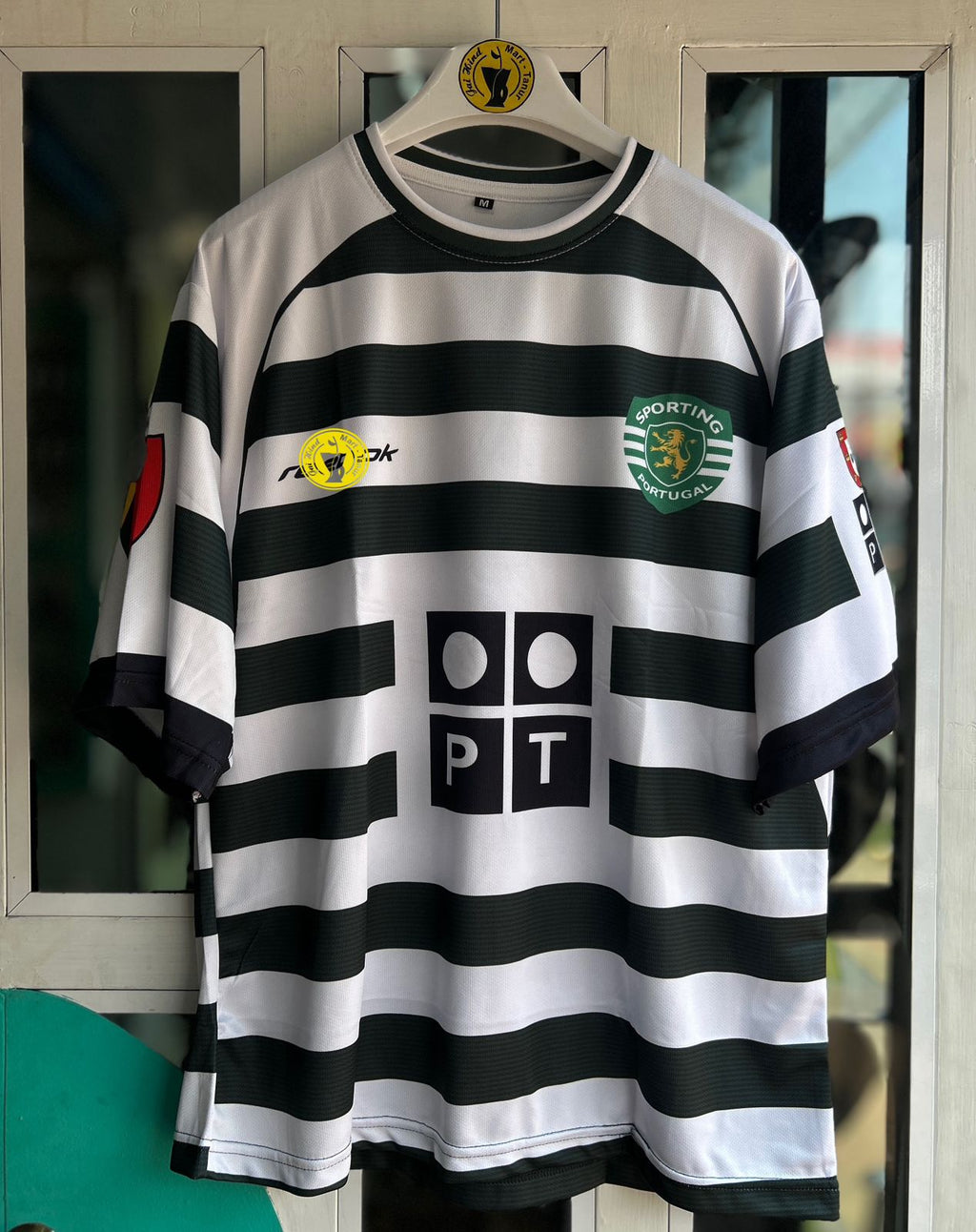 SPORTING FC 2001-03 HOME KIT, FIVESLEEVE SUBLIMATION