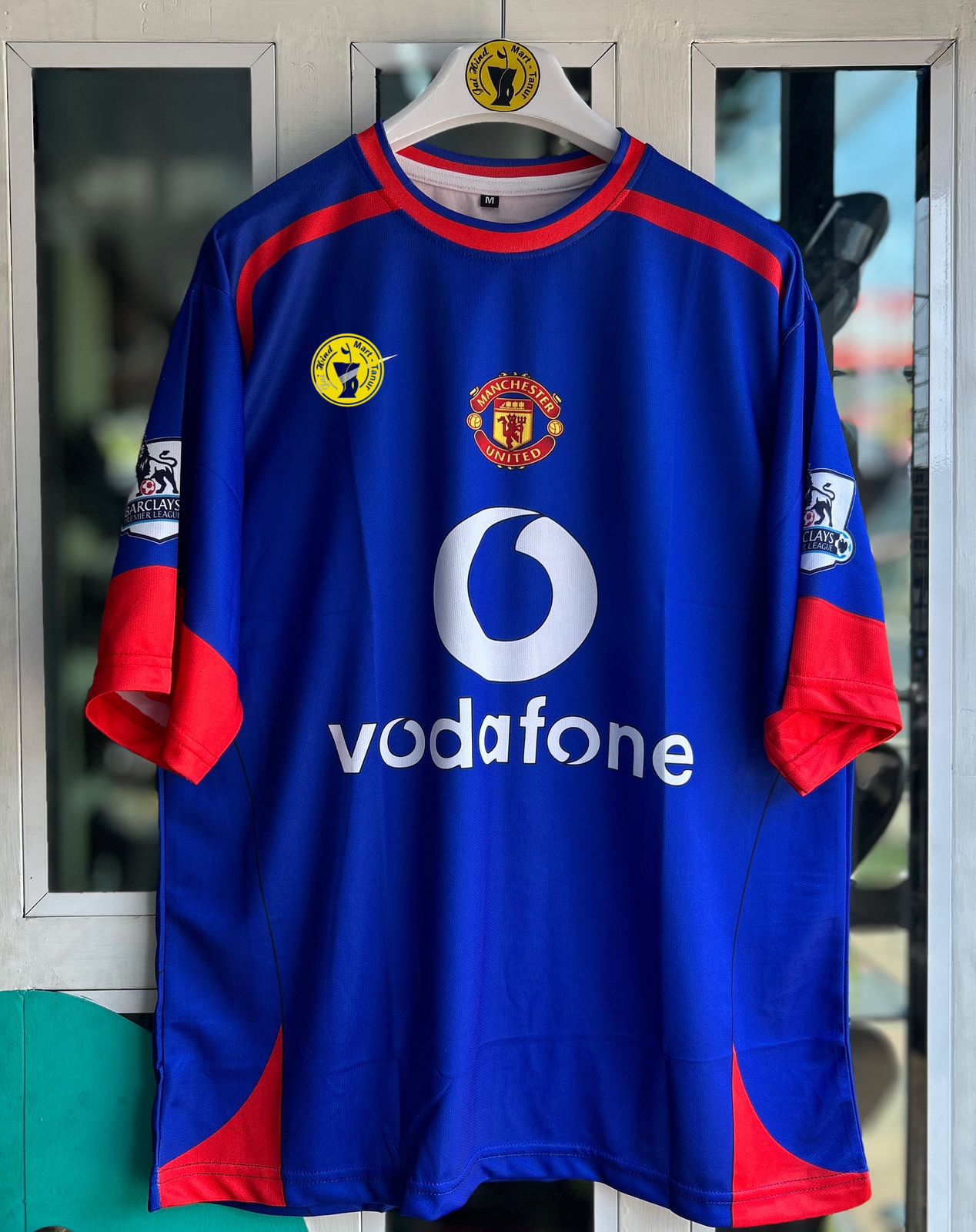 MAN UNITED 2005-06 AWAY KIT, FIVESLEEVE SUBLIMATION