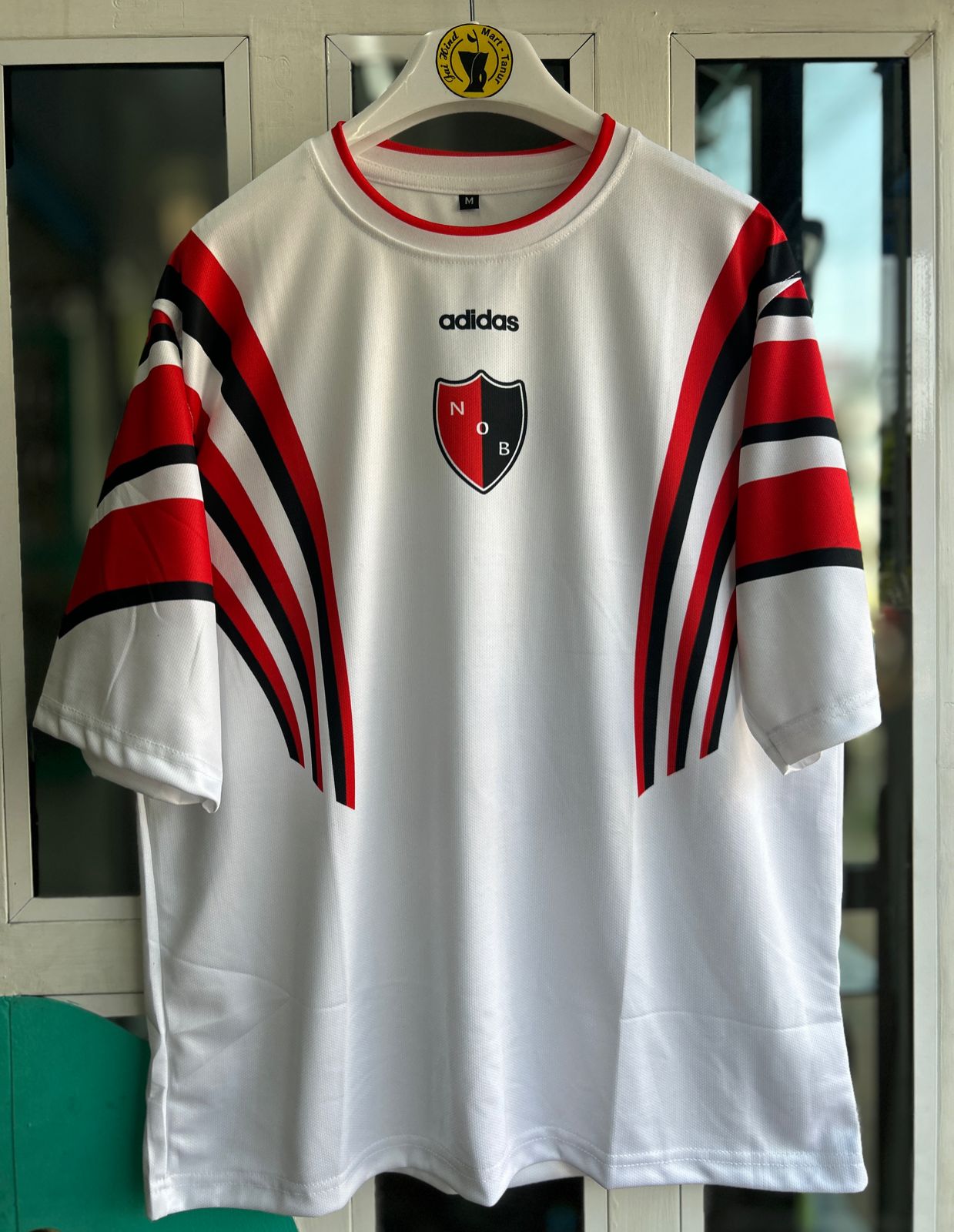 NEWELLS OLD BOYS 1995-96 AWAY KIT, FIVESLEEVE SUBLIMATION