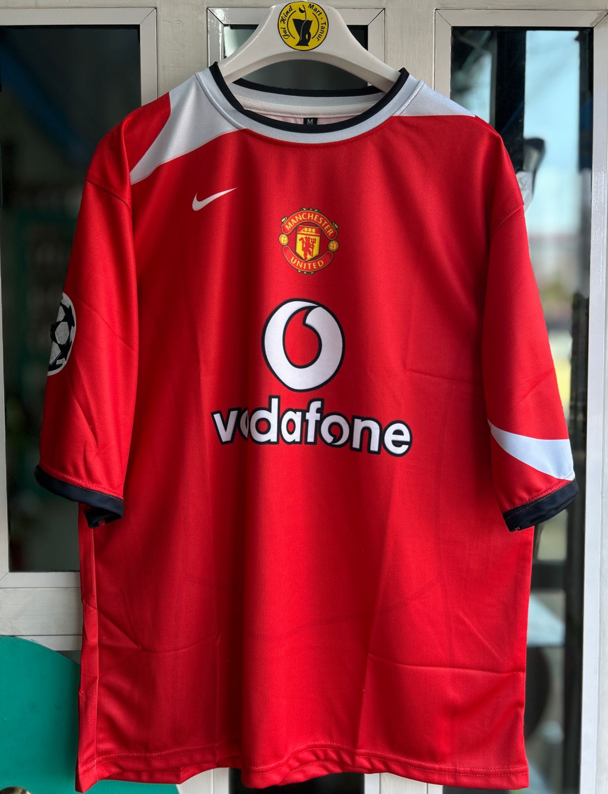 MAN UNITED 2004-06 HOME KIT, FIVESLEEVE SUBLIMATION