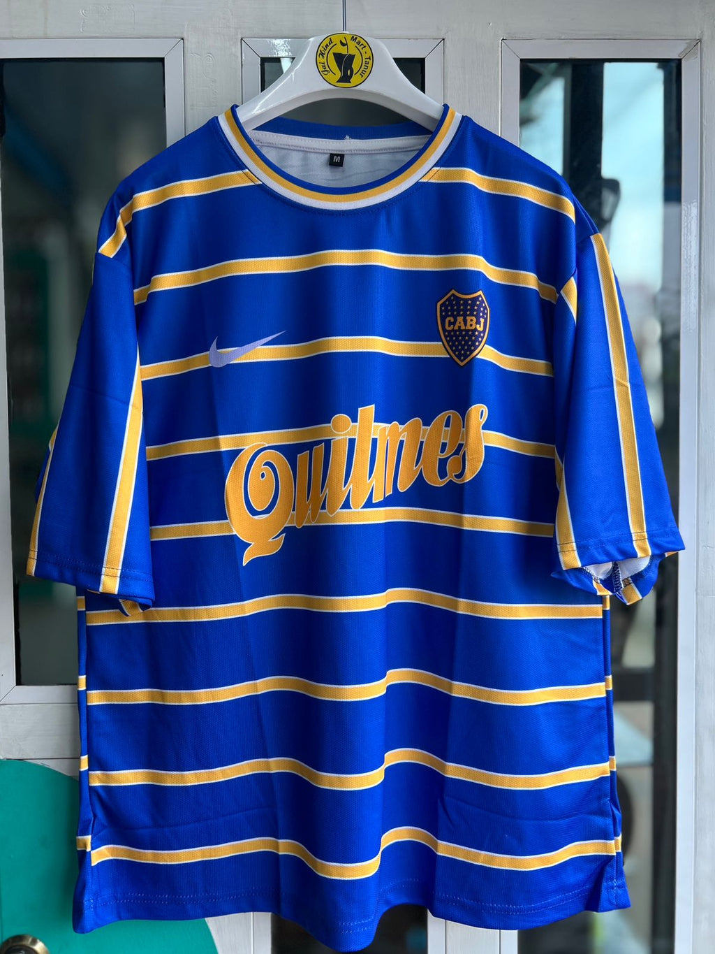 BOCA JUNIORS 1998-99 HOME KIT, FIVESLEEVE SUBLIMATION