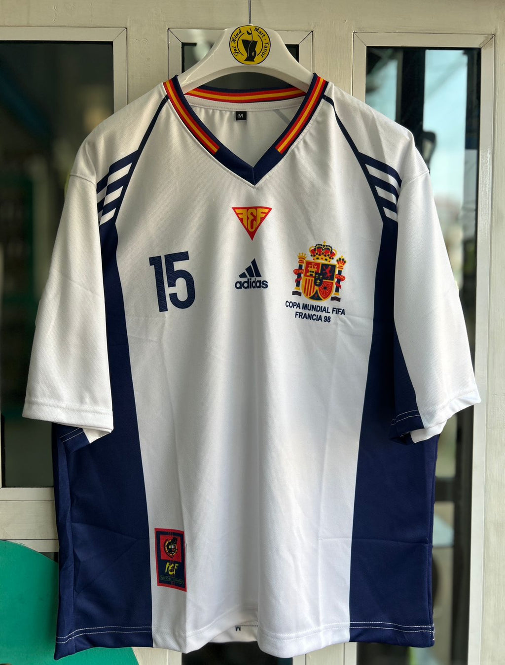 SPAIN 1998 WORLDCUP AWAY KIT, FIVESLEEVE SUBLIMATION