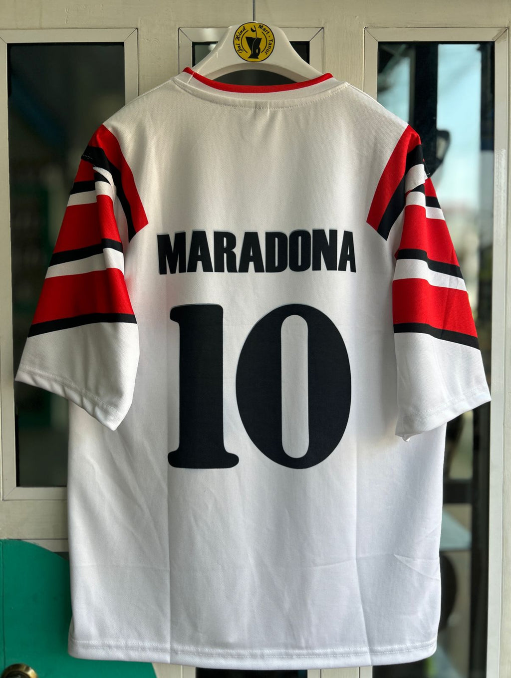NEWELLS OLD BOYS 1995-96 AWAY KIT, FIVESLEEVE SUBLIMATION
