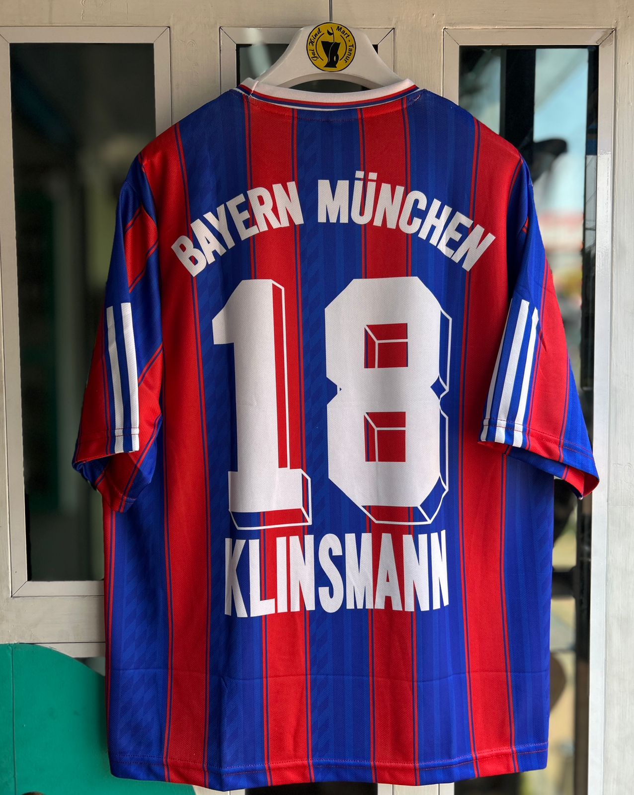 BAYERN MUNICH 1995-97 SEASON HOME KIT, FIVESLEEVE SUBLIMATION