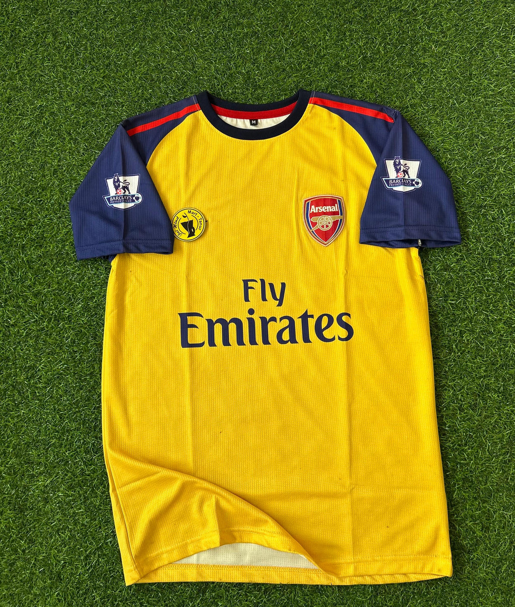 ARSENAL 2008-09 AWAY KIT, HALFSLEEVE EMBROIDERY