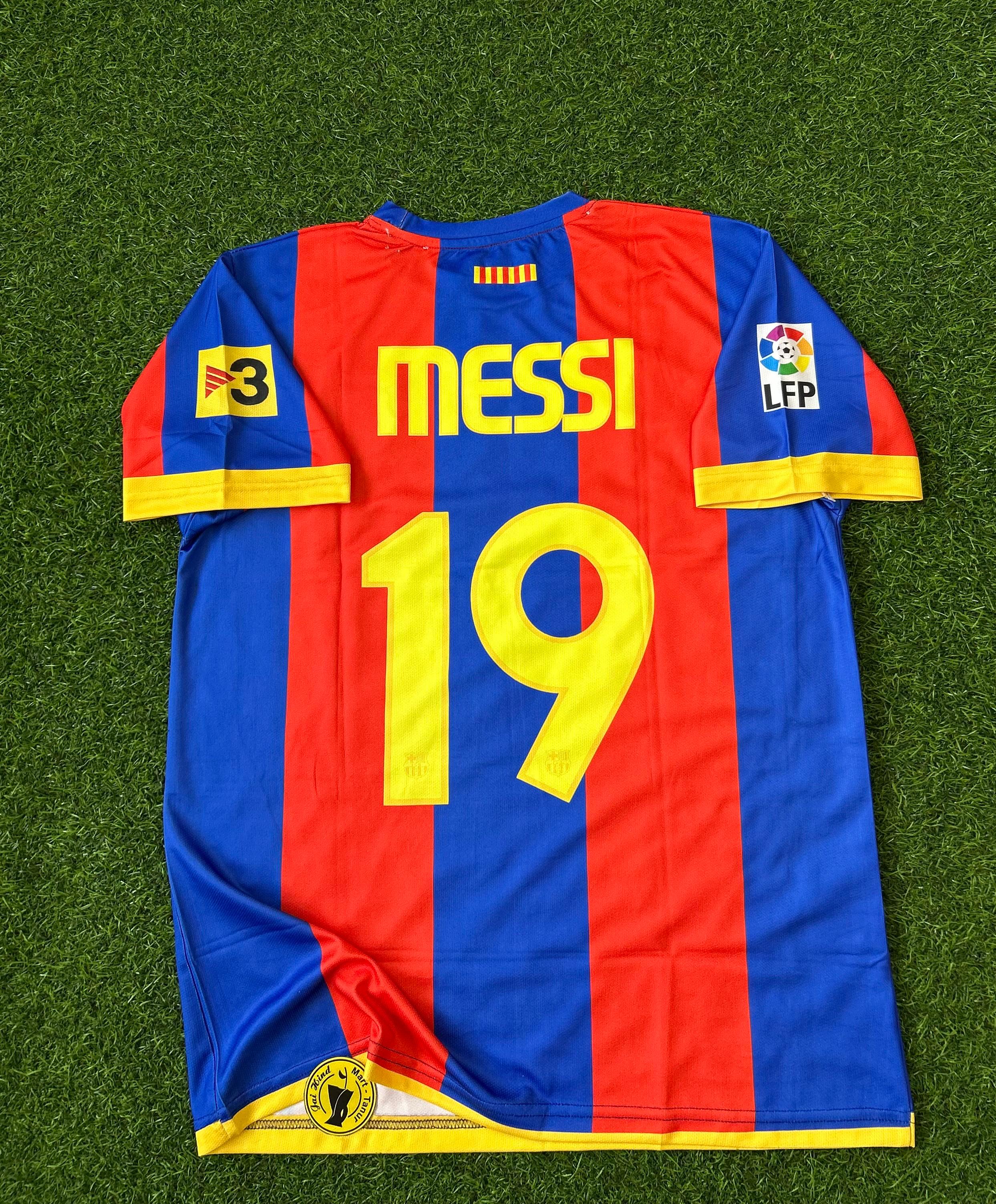 BARCELONA 2007-10 HOME KIT, HALFSLEEVE EMBROIDERY