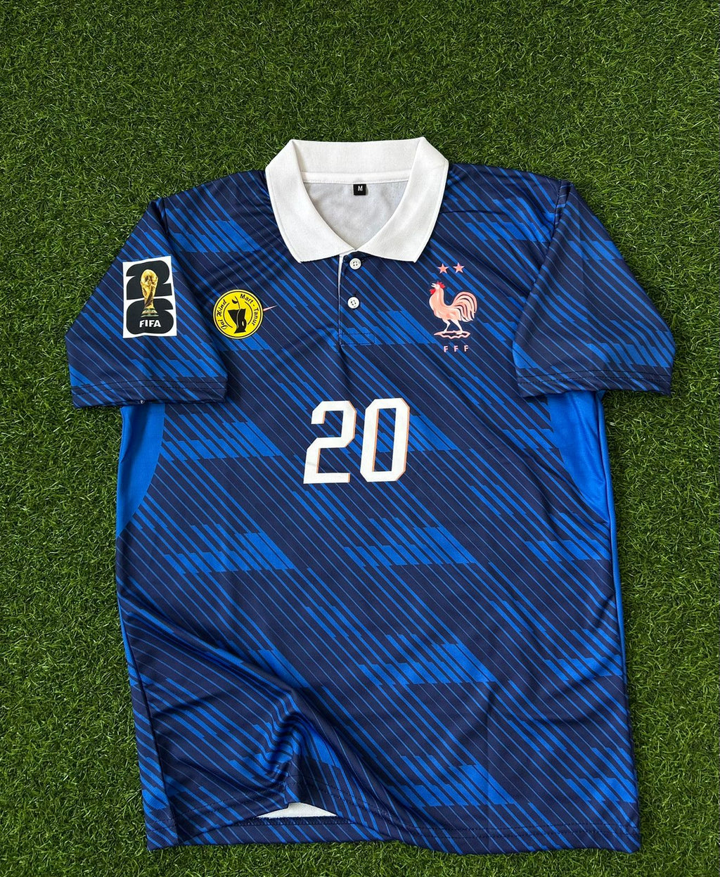 FRANCE 2026 WORLD CUP HOME KIT, HALFSLEEVE POLO SUBLIMATION