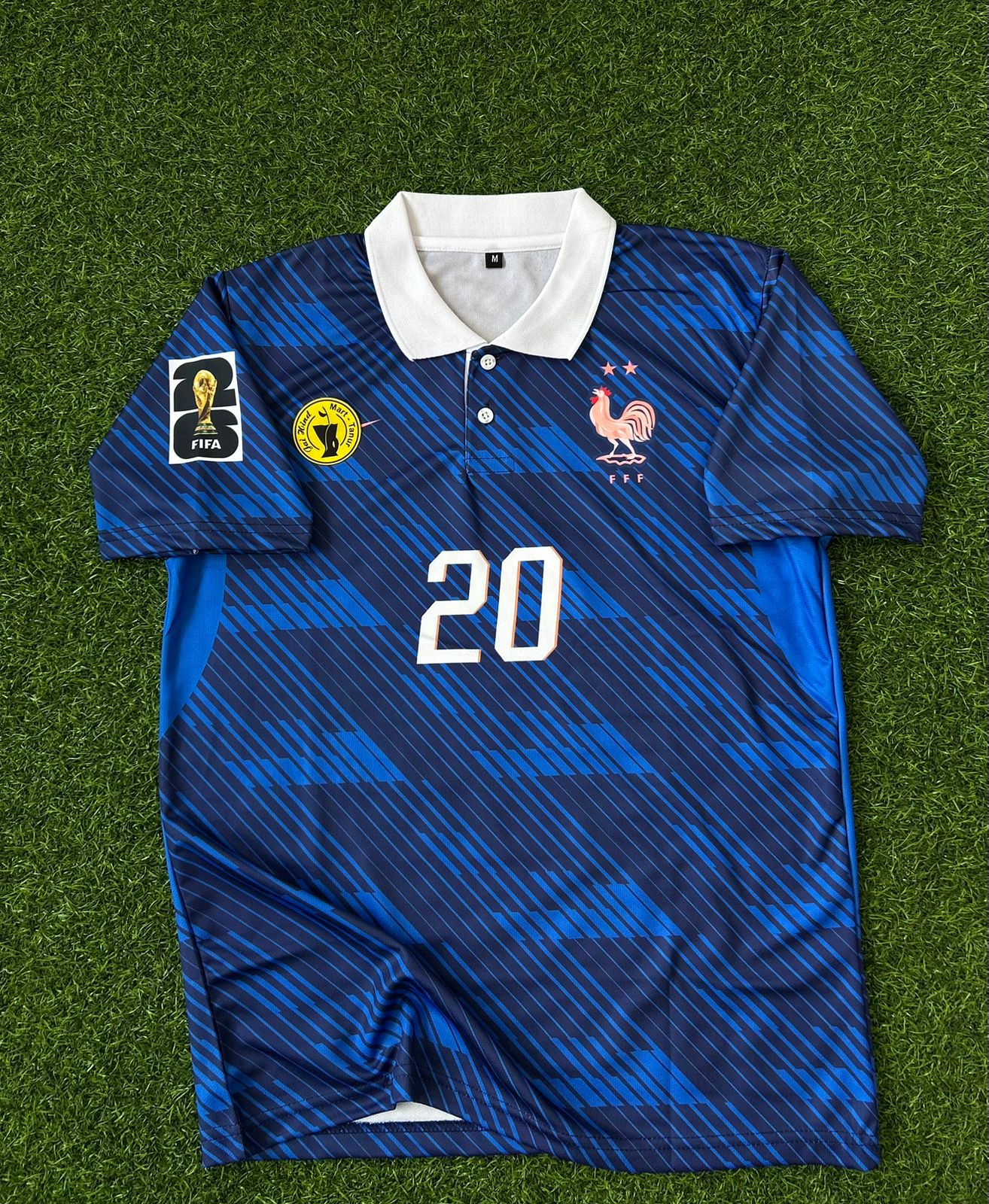 FRANCE 2026 WORLD CUP HOME KIT, HALFSLEEVE POLO SUBLIMATION
