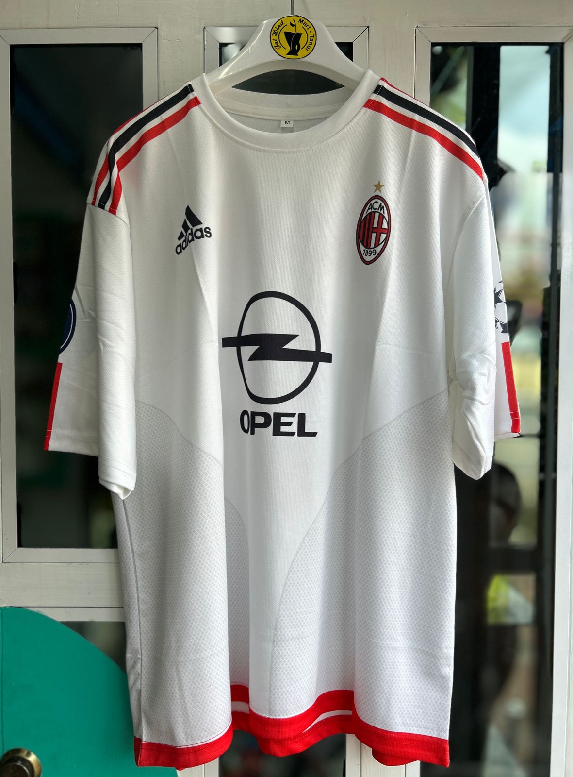 AC MILAN 2002-03 AWAY KIT, FIVESLEEVE SUBLIMATION