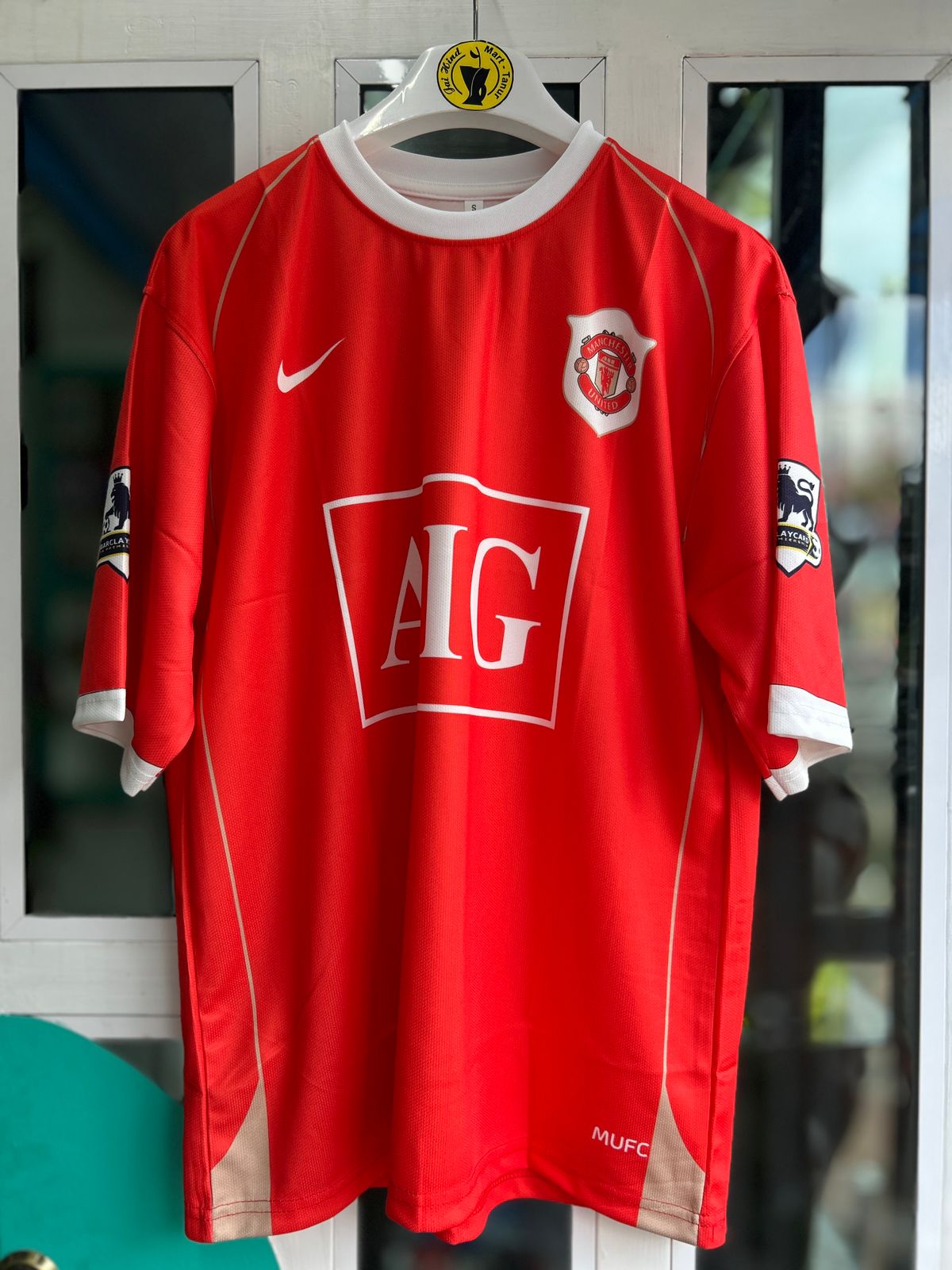 MAN UNITED 2006-07 HOME KIT, FIVESLEEVE SUBLIMATION