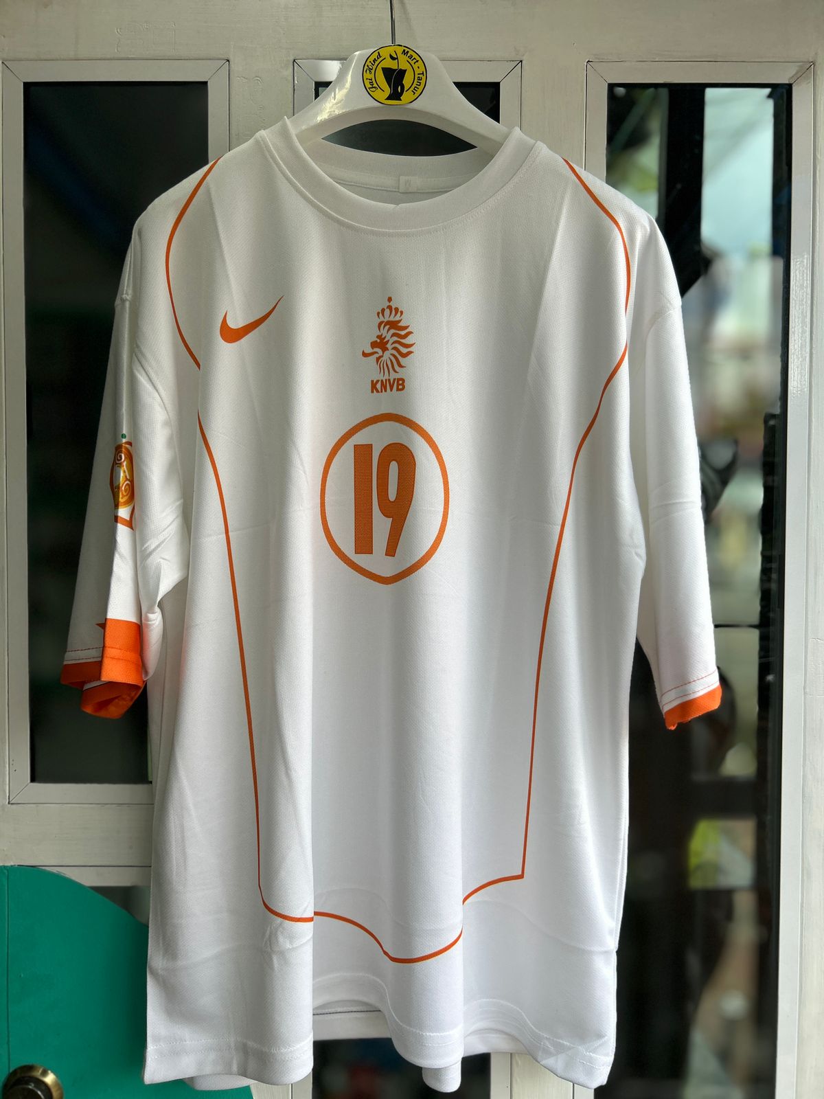 NETHERLANDS 2004-06 AWAY KIT, FIVESLEEVE SUBLIMATION