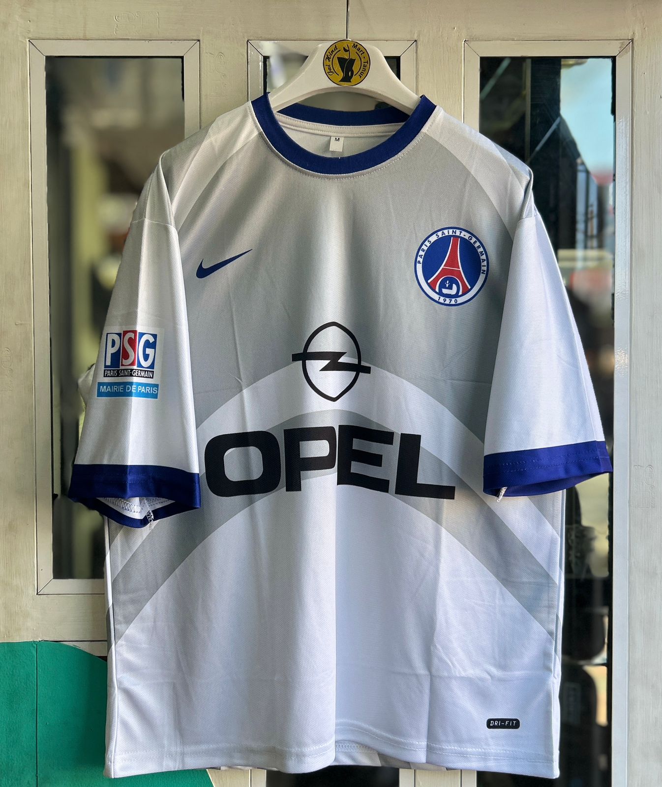 PSG 2001-02 AWAY KIT, FIVESLEEVE SUBLIMATION