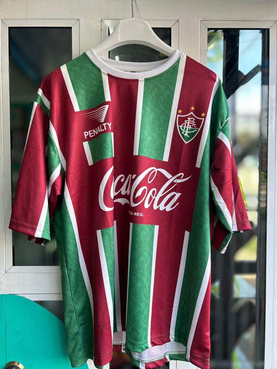 FLUMINENSE FC 1992-93 HOME KIT, FIVESLEEVE SUBLIMATION