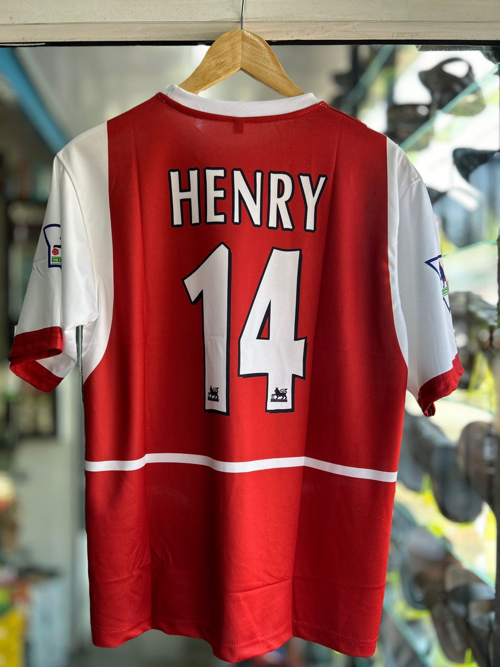 ARSENAL 2002-04 HOME KIT, FIVESLEEVE SUBLIMATION