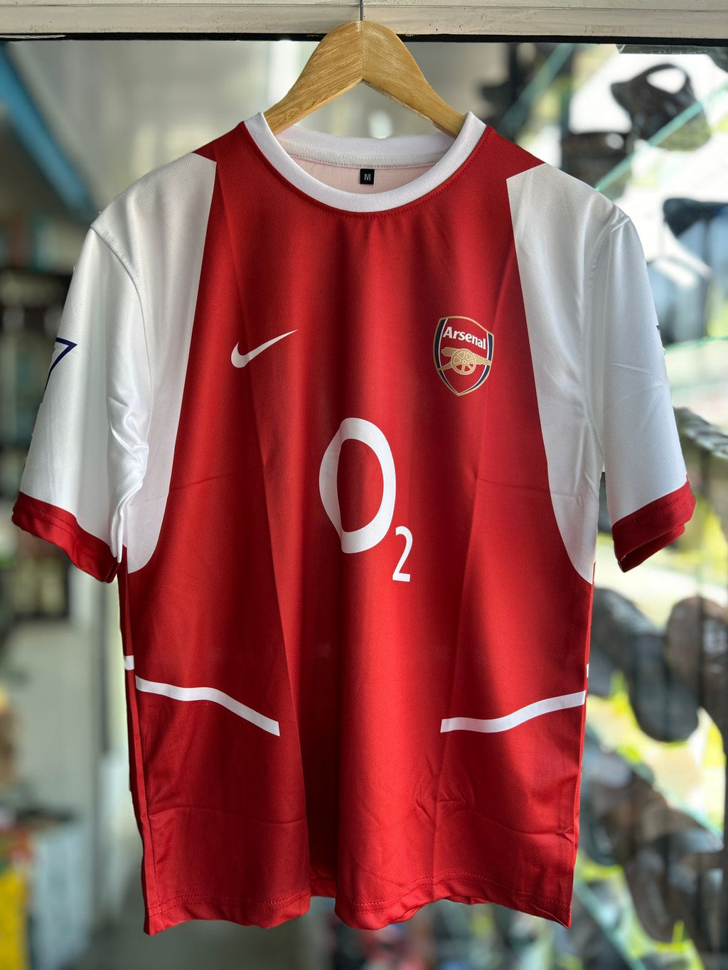ARSENAL 2002-04 HOME KIT, FIVESLEEVE SUBLIMATION