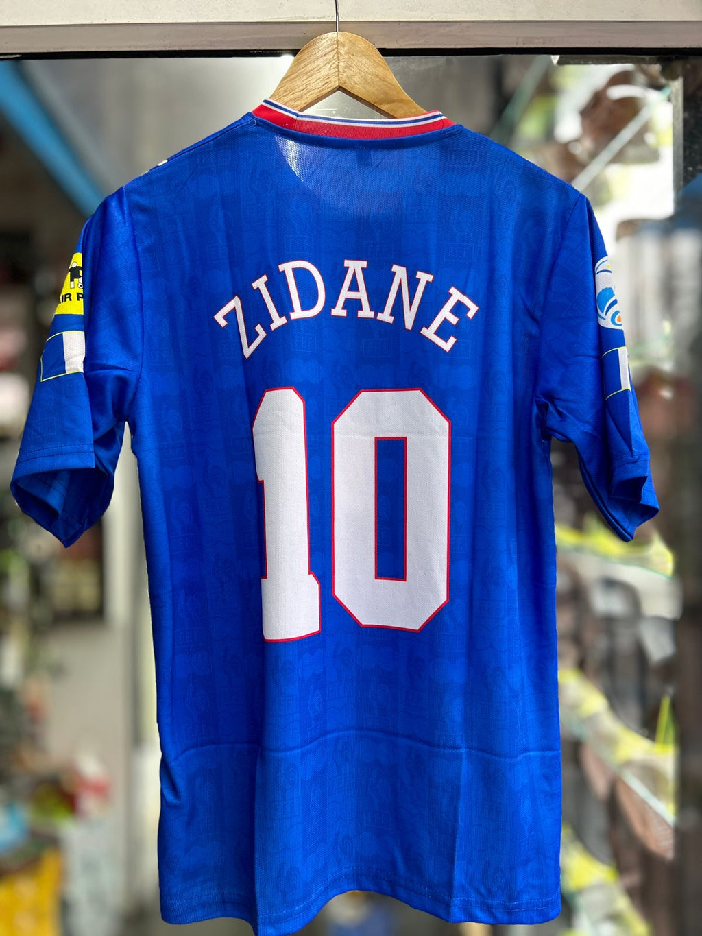 FRANCE 1996 HOME KIT, FIVESLEEVE SUBLIMATION