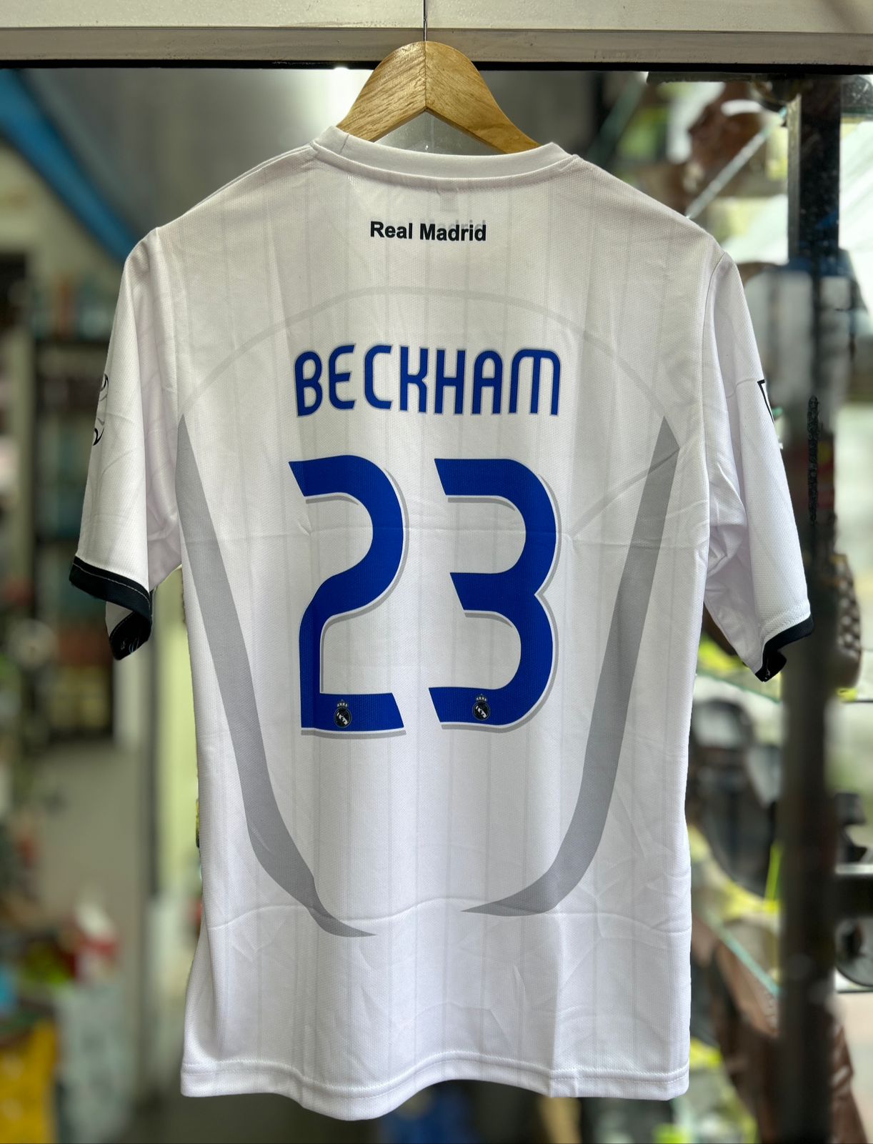 REAL MADRID 2006-07 HOME KIT, FIVESLEEVE SUBLIMATION