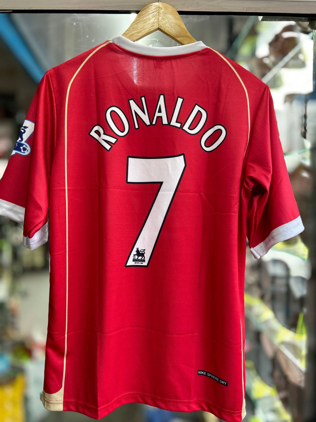 MAN UNITED 2006-07 HOME KIT, FIVESLEEVE SUBLIMATION